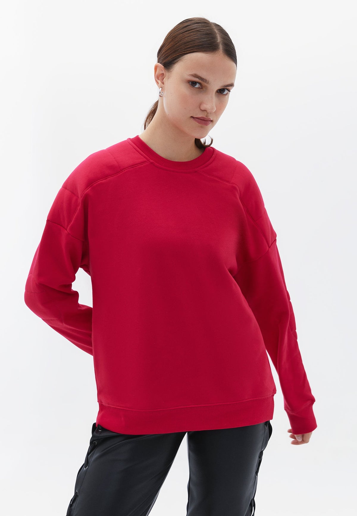 Oversize Sweatshirt - CERISE