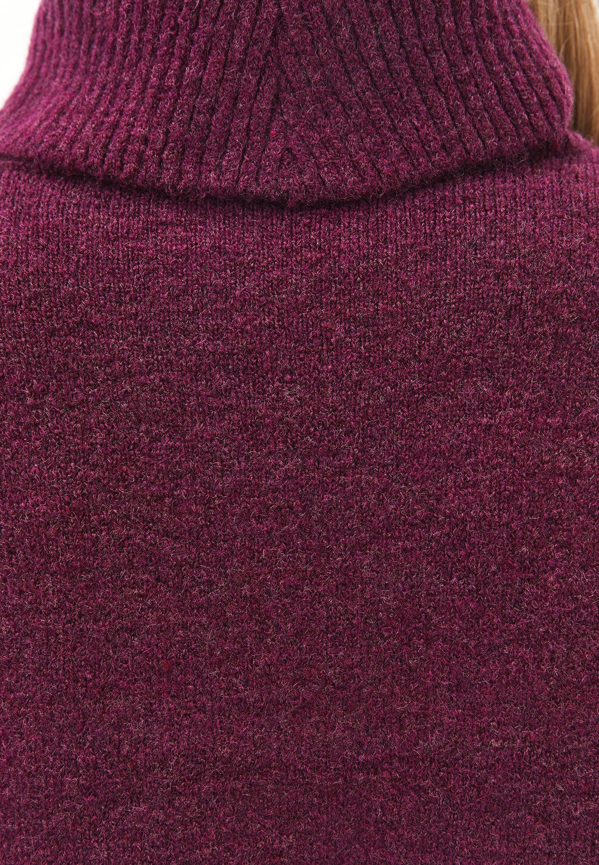 Soft Touch Turtleneck Roll Neck - CRUSHED VIOLETS