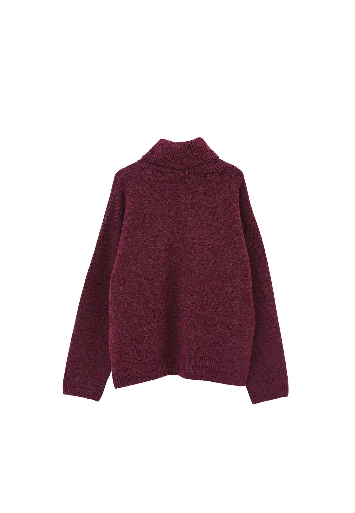 Soft Touch Turtleneck Roll Neck - CRUSHED VIOLETS