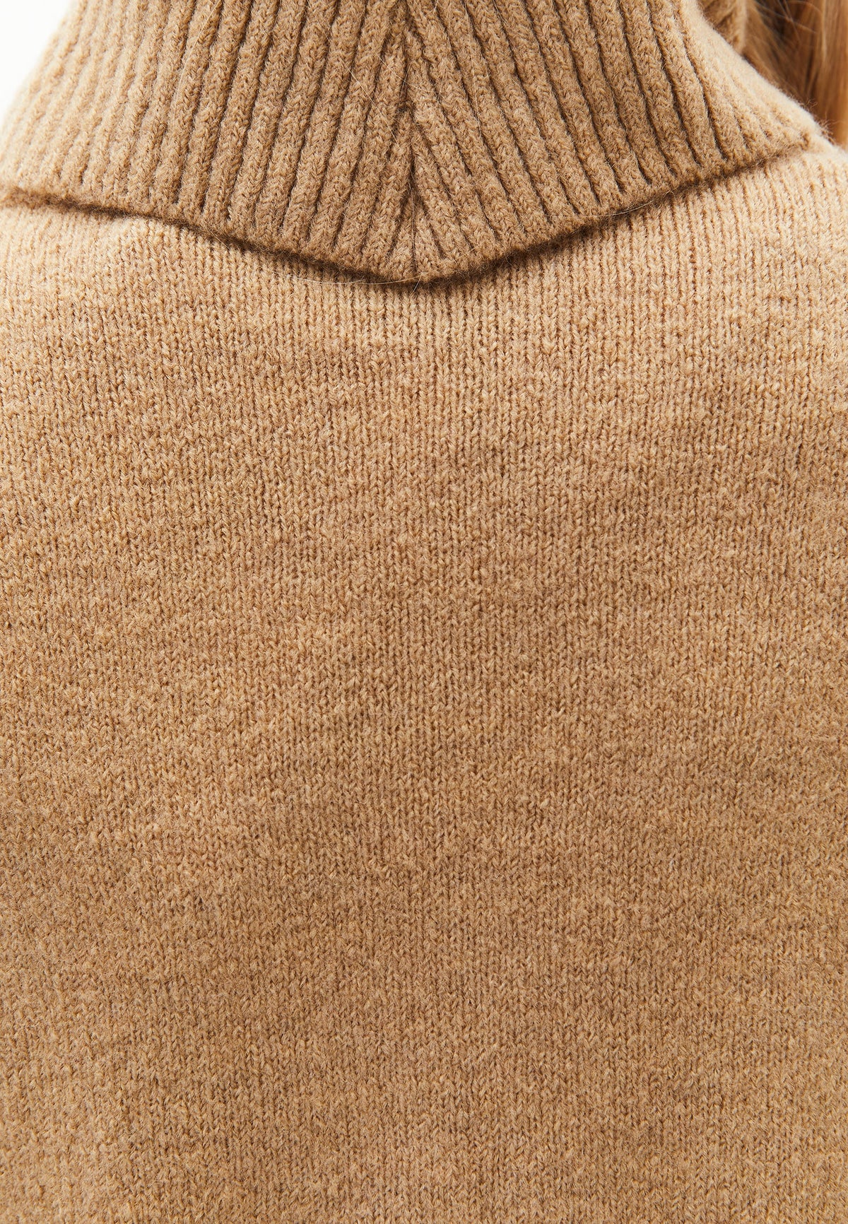 Soft Touch Turtleneck Roll Neck - CURDS WHEY