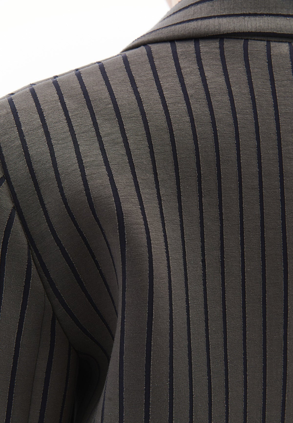 Buttoned Oversize Blazer Jacket - DEEP DEPTHS