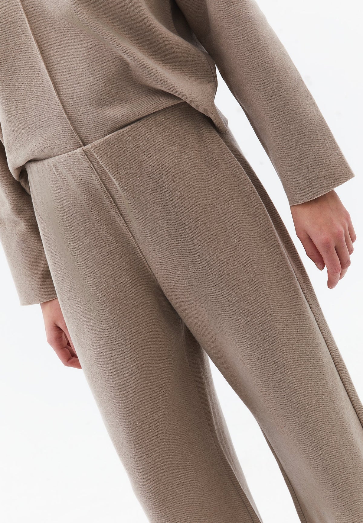 Regular Waist Straight Leg Pants - DESERT TAUPE
