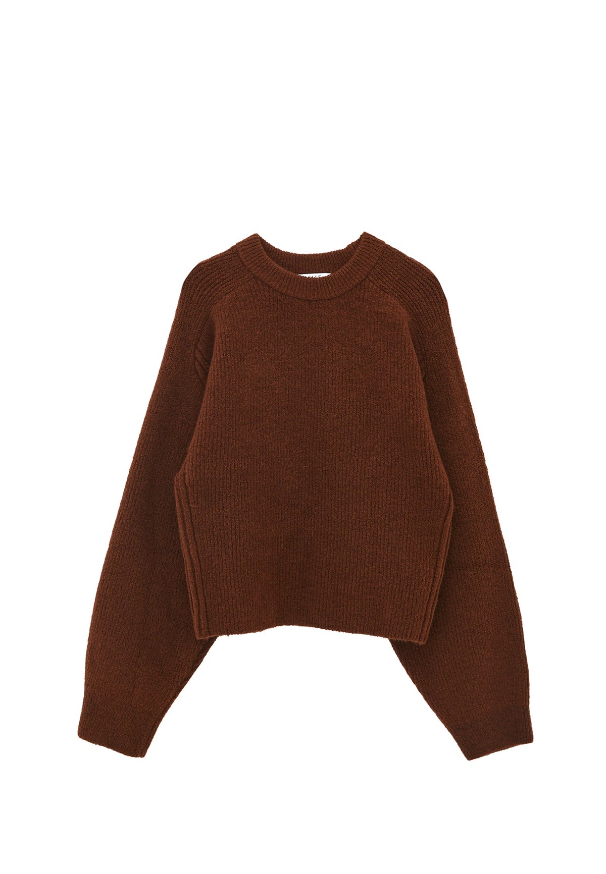 Crew Neck Long Sleeve Sweater - EMPERADOR