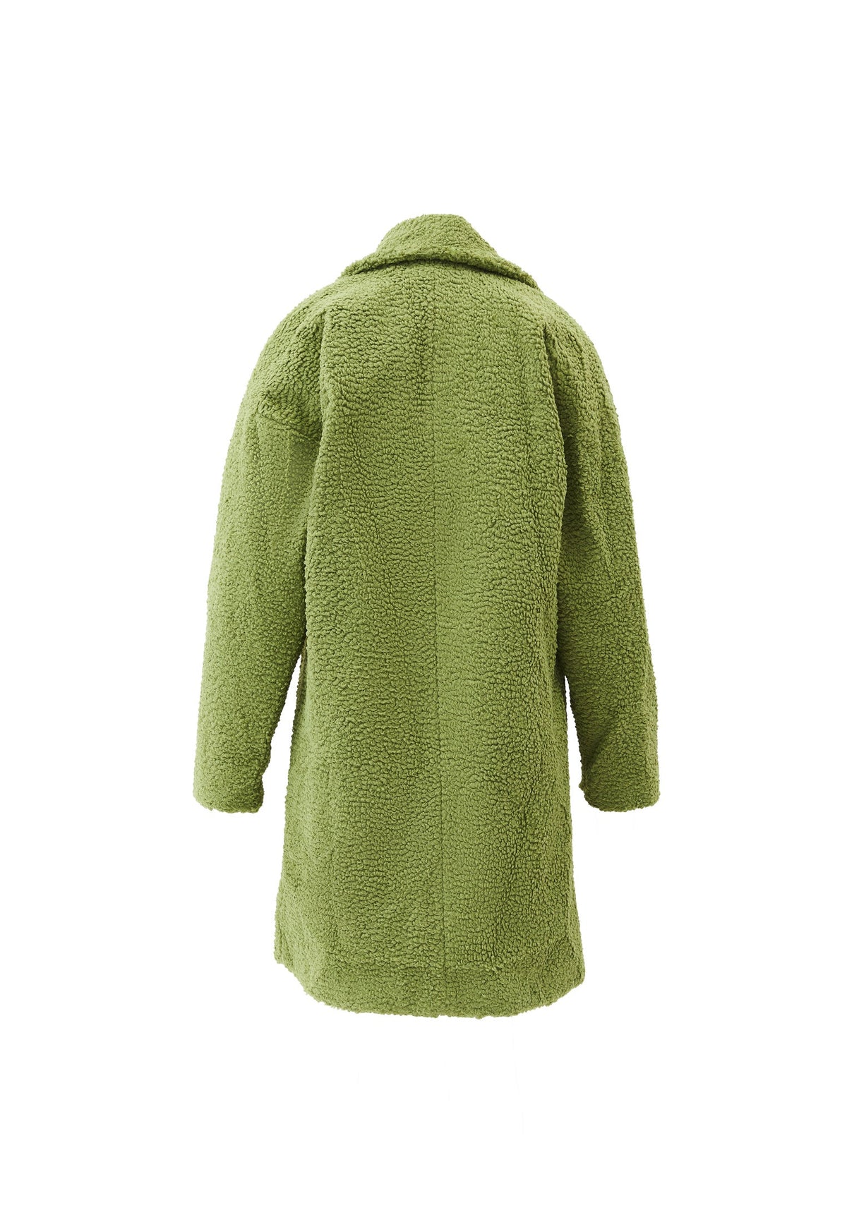 Midi Bouclé Button Detailed Oversized Coat - EPSOM