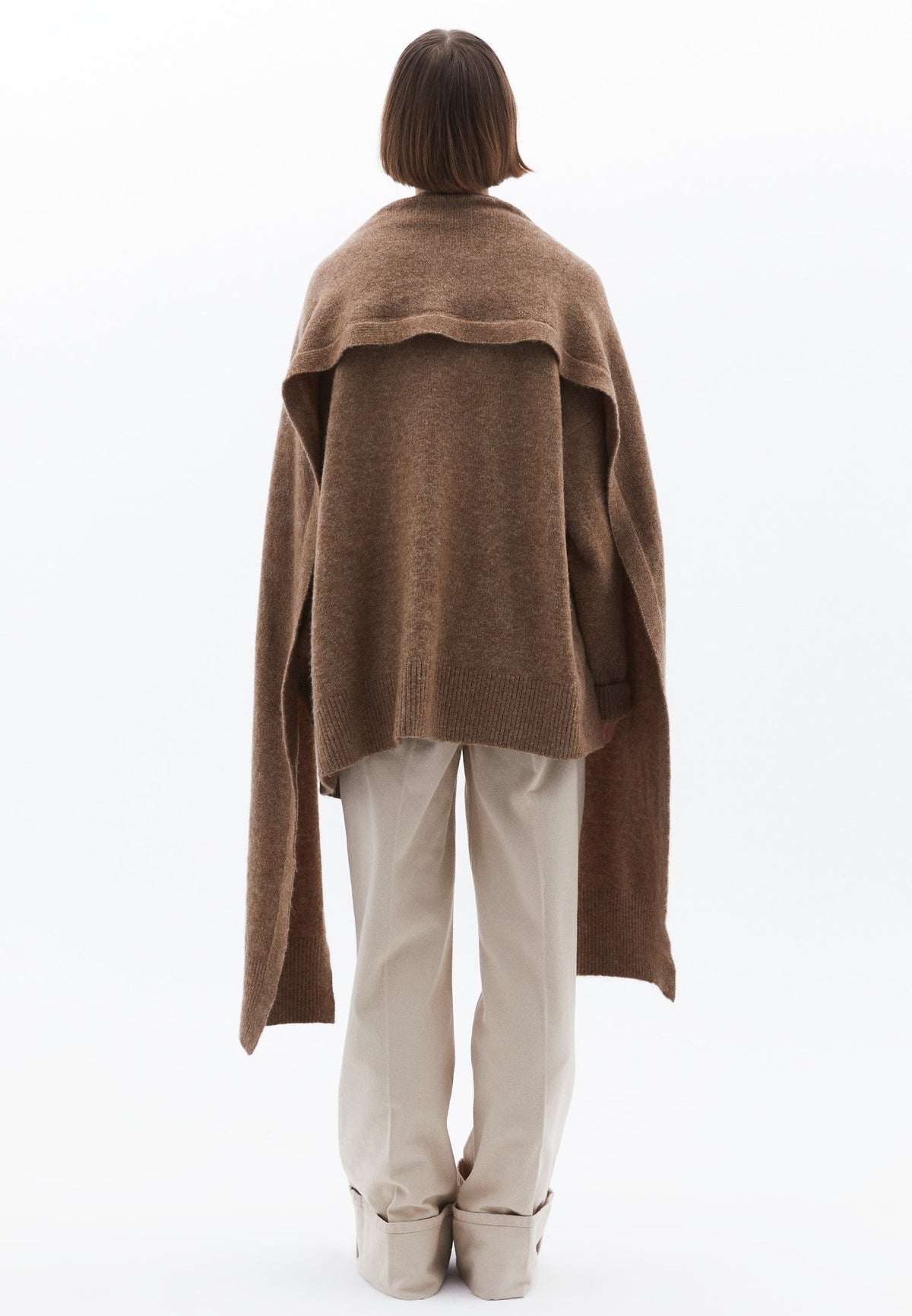 Long Sleeve Tunic Cardigan - ERMINE