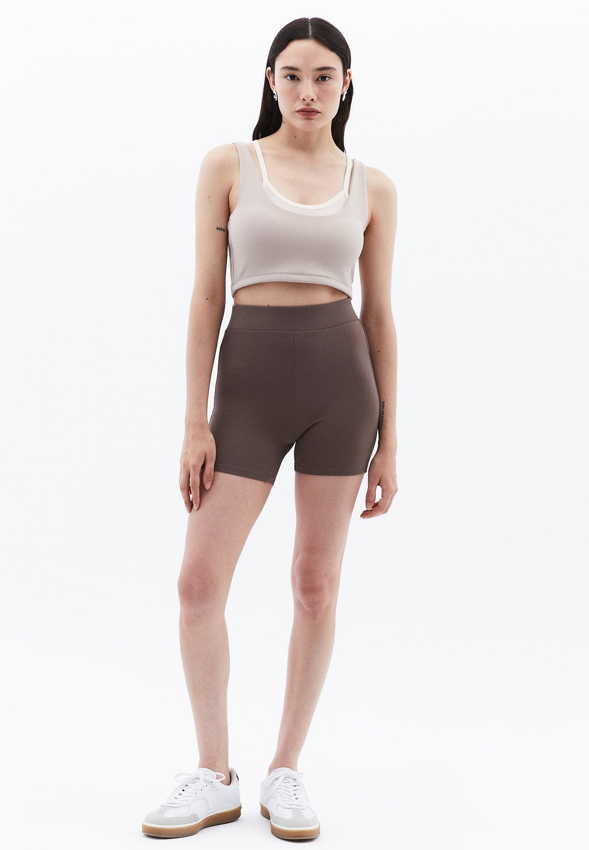 High Waist Bodycon Short Leggings - FALCON