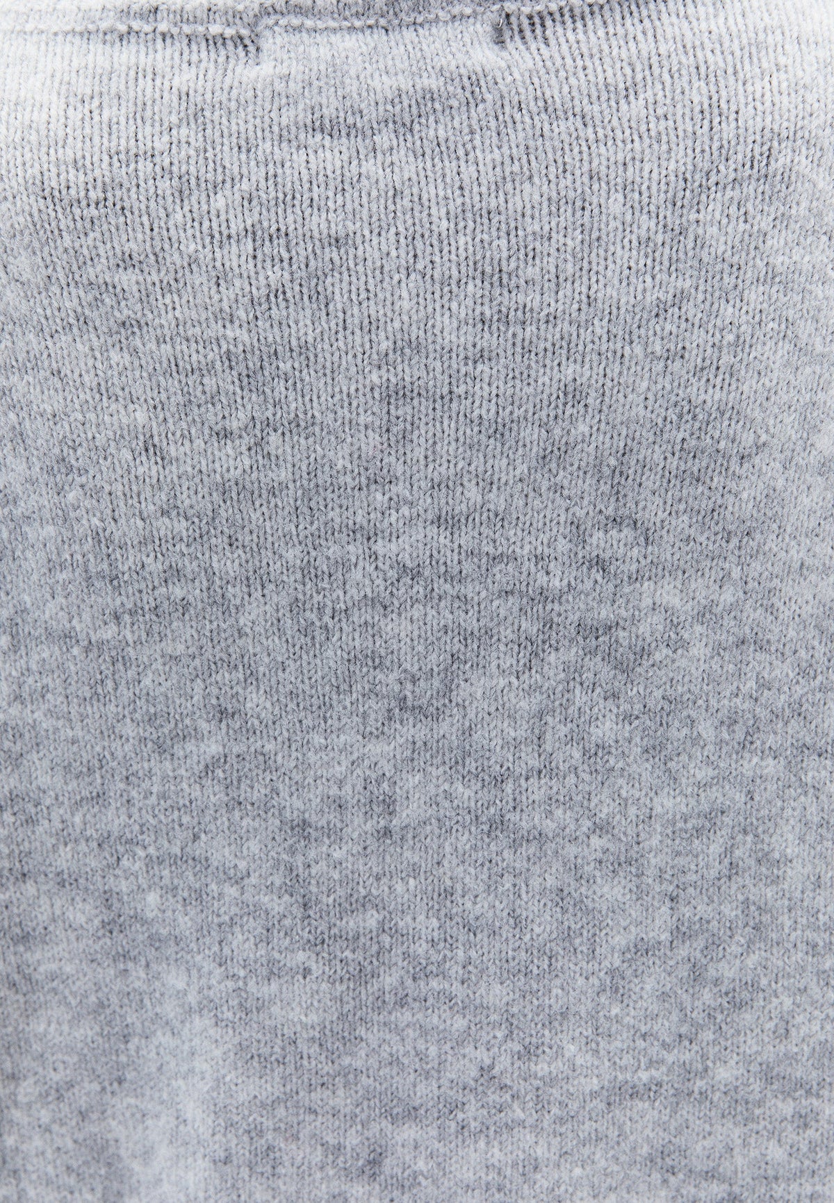 Crew Neck Sweater - GREY MELANGE