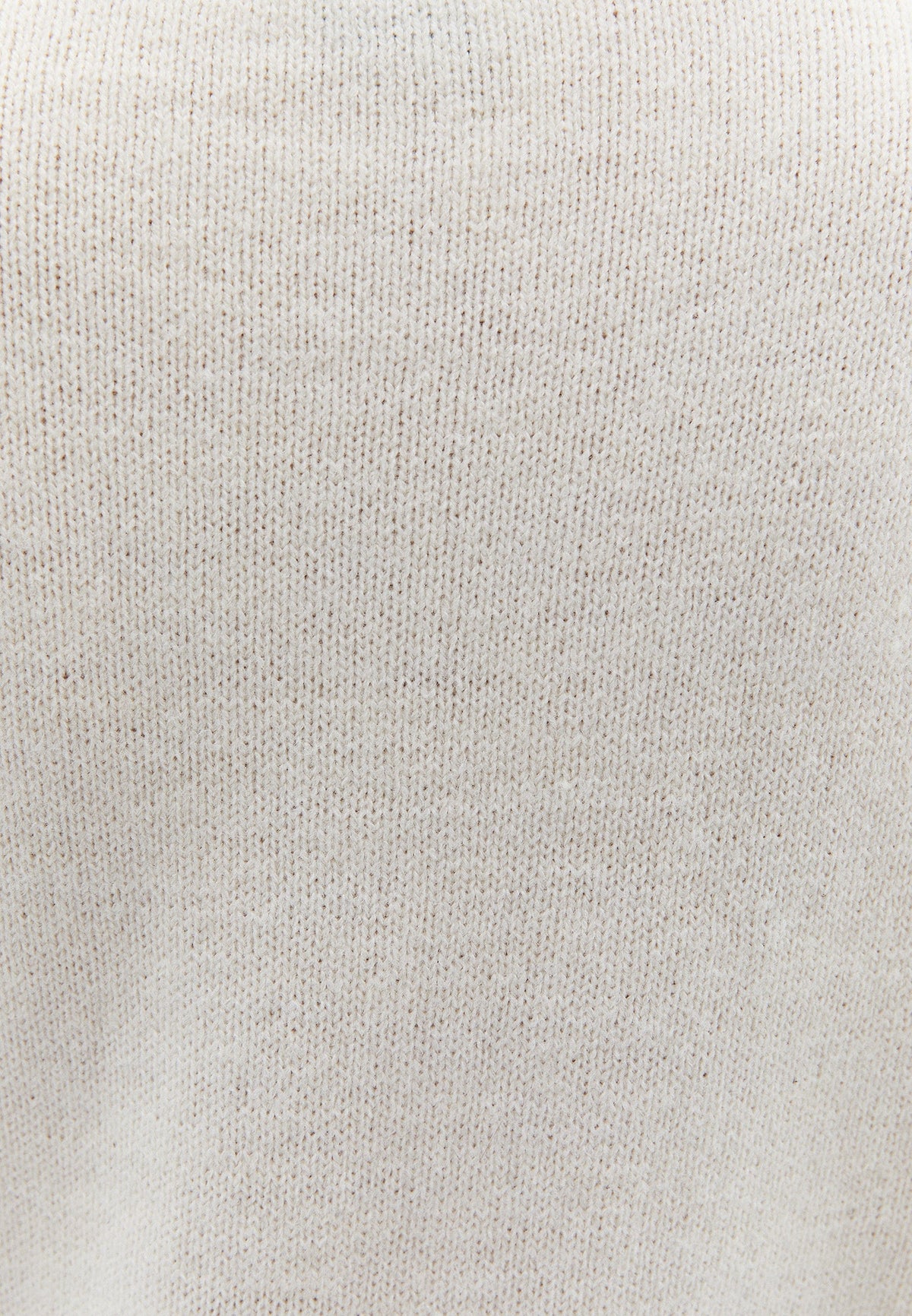Stone Detailed Crew Neck Sweater - ICE MILK