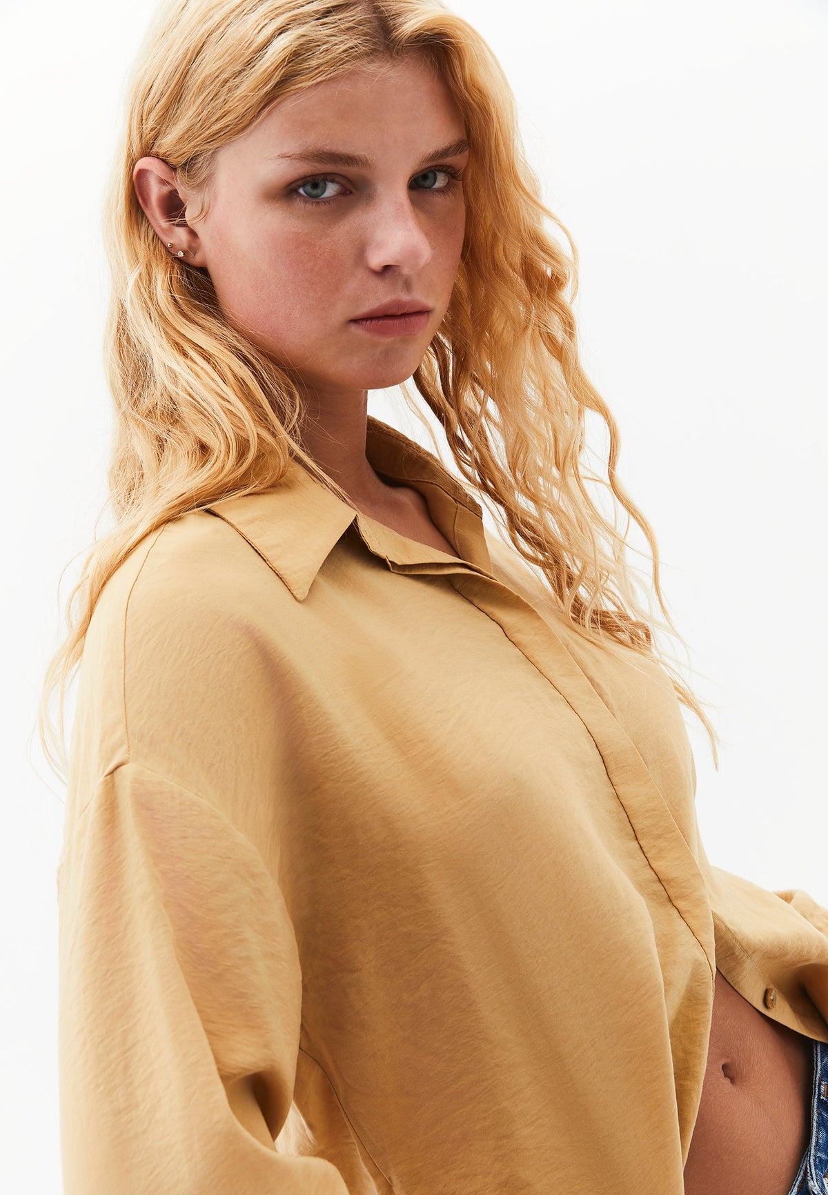 Buttoned Oversize Shirt - LARK