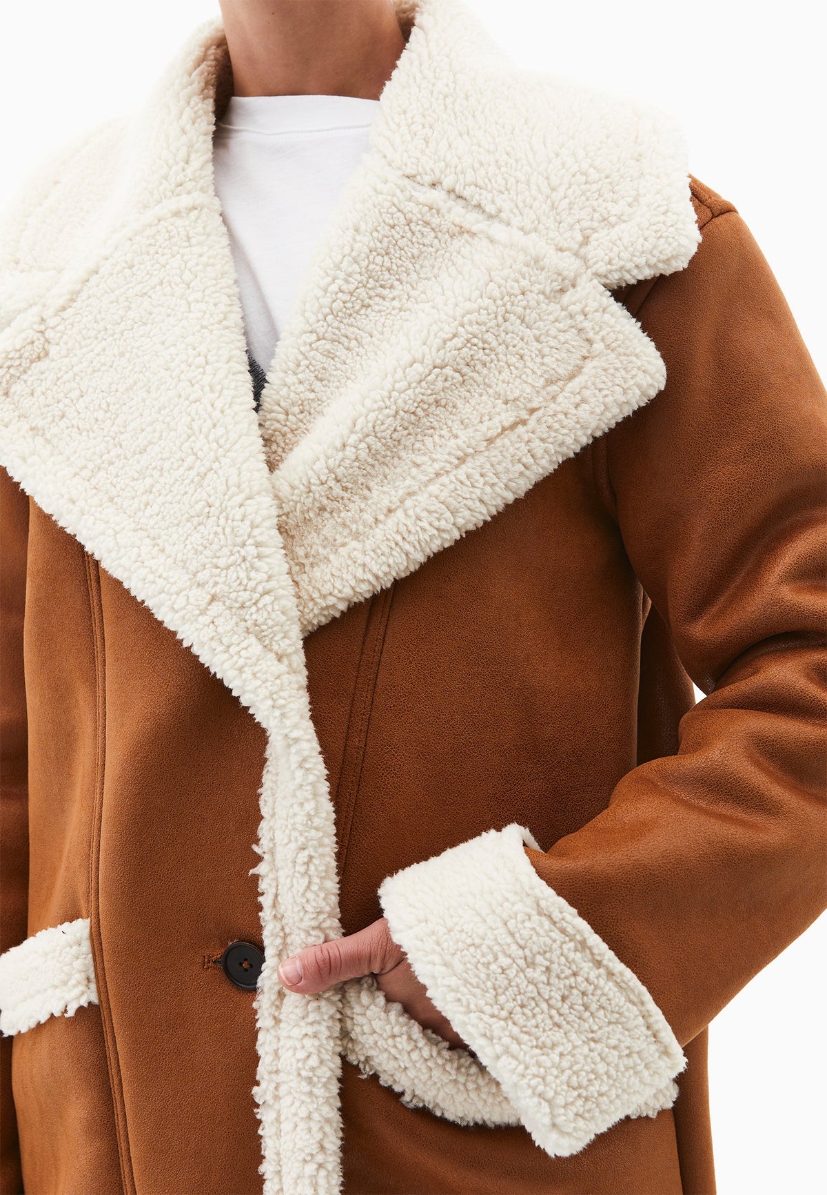 Oversize Leather Jacket - LION