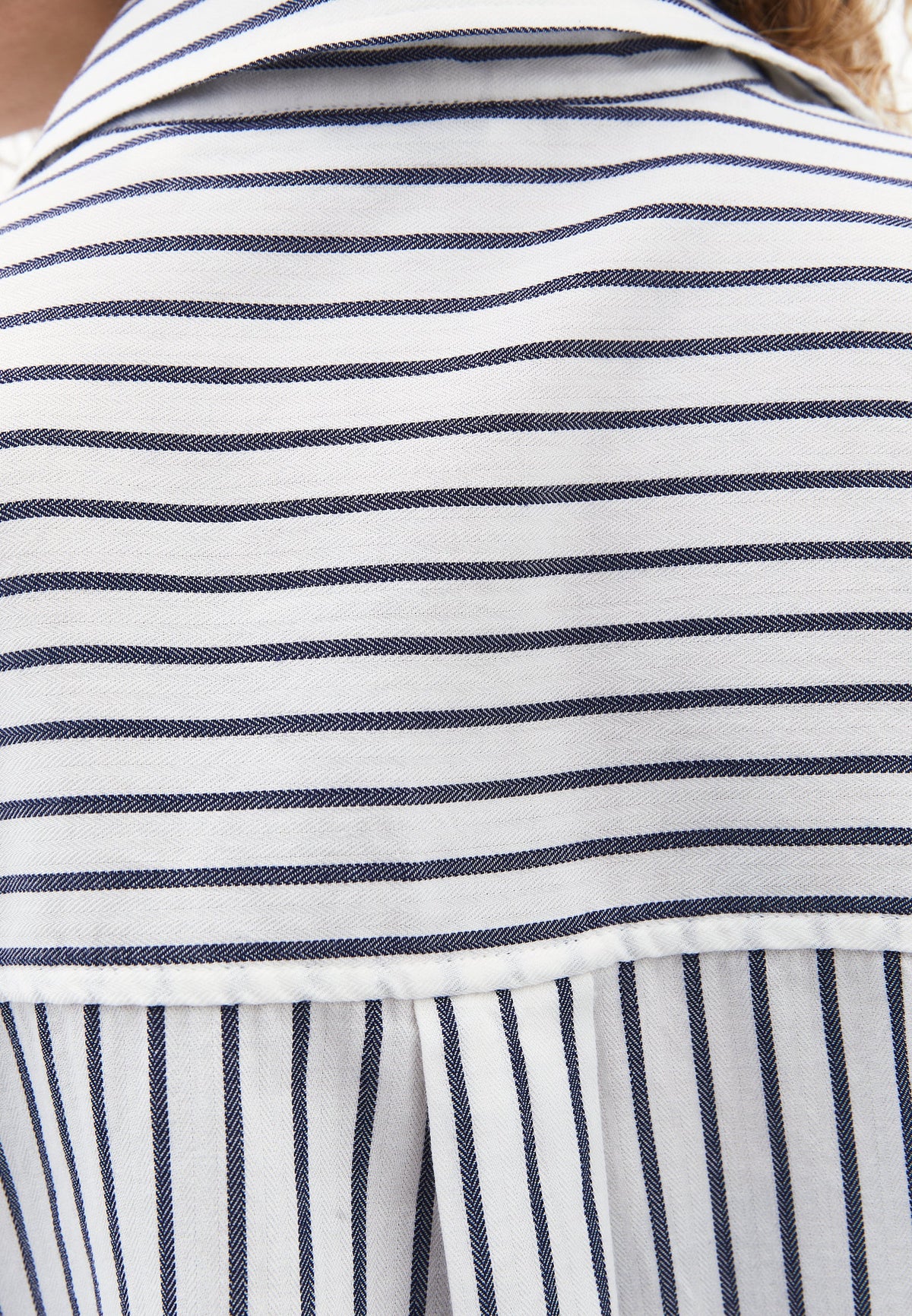 Striped Oversize Shirt - MEDIEVAL BLUE STRIPE