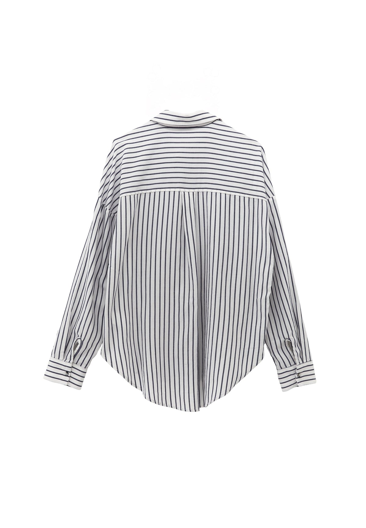 Striped Oversize Shirt - MEDIEVAL BLUE STRIPE