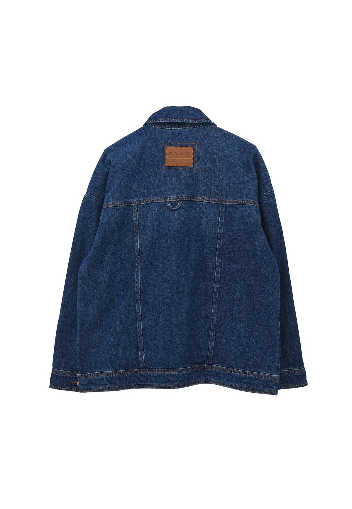 Oversize Denim Jacket - MID BLUE