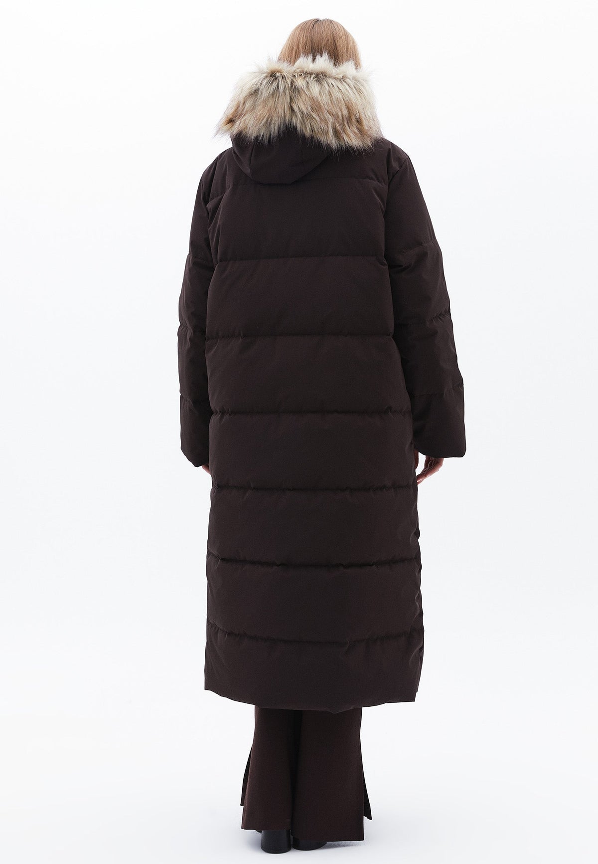 Hooded Long Coat - MOLE