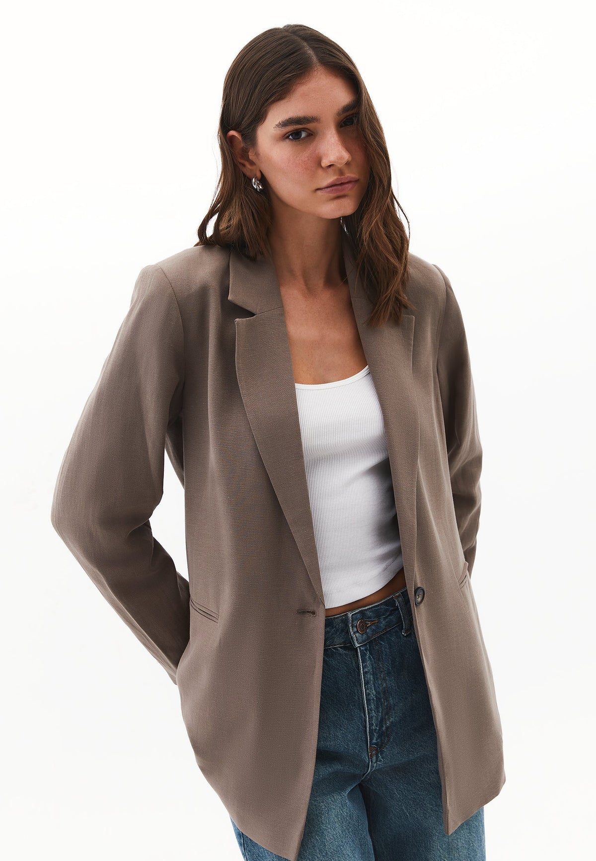 Oversize Blazer Jacket - MOREL