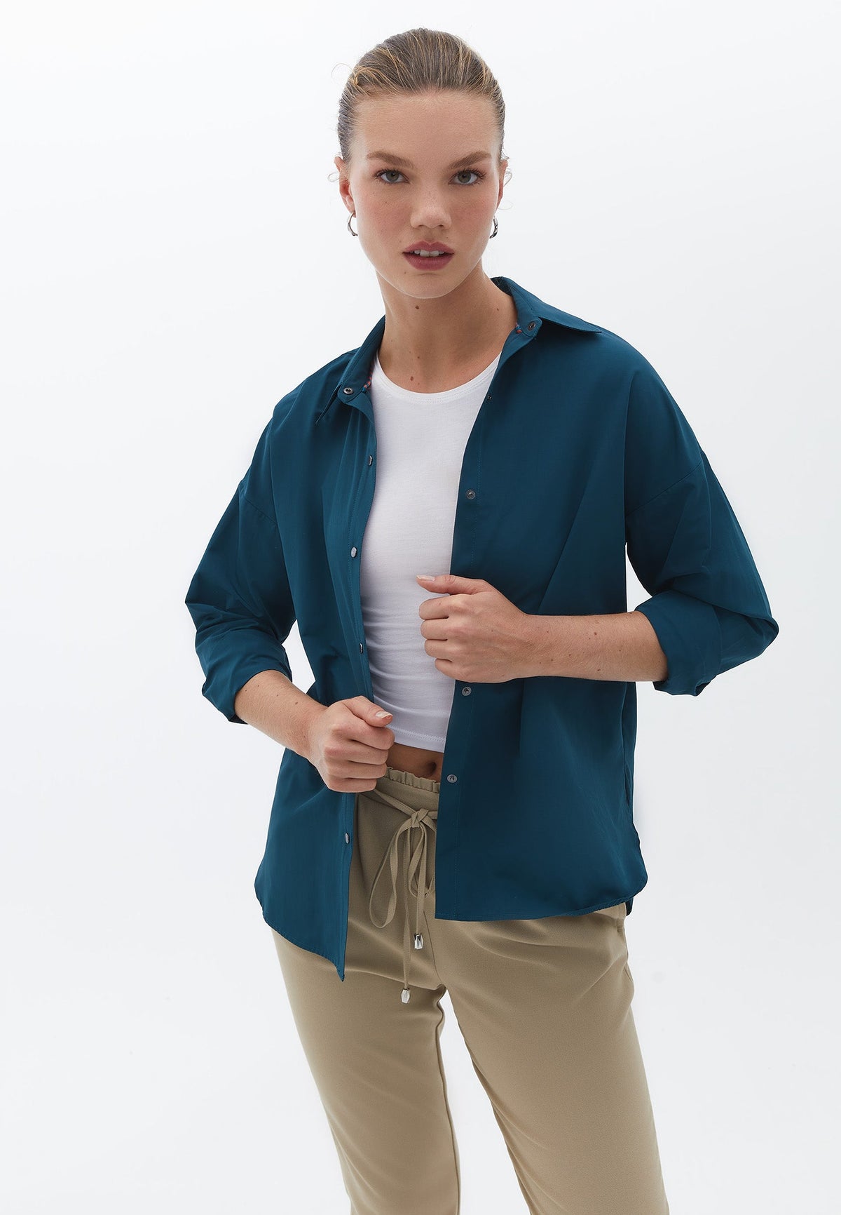 50% POLYESTER 50% COTTON - REFLECTING POND
