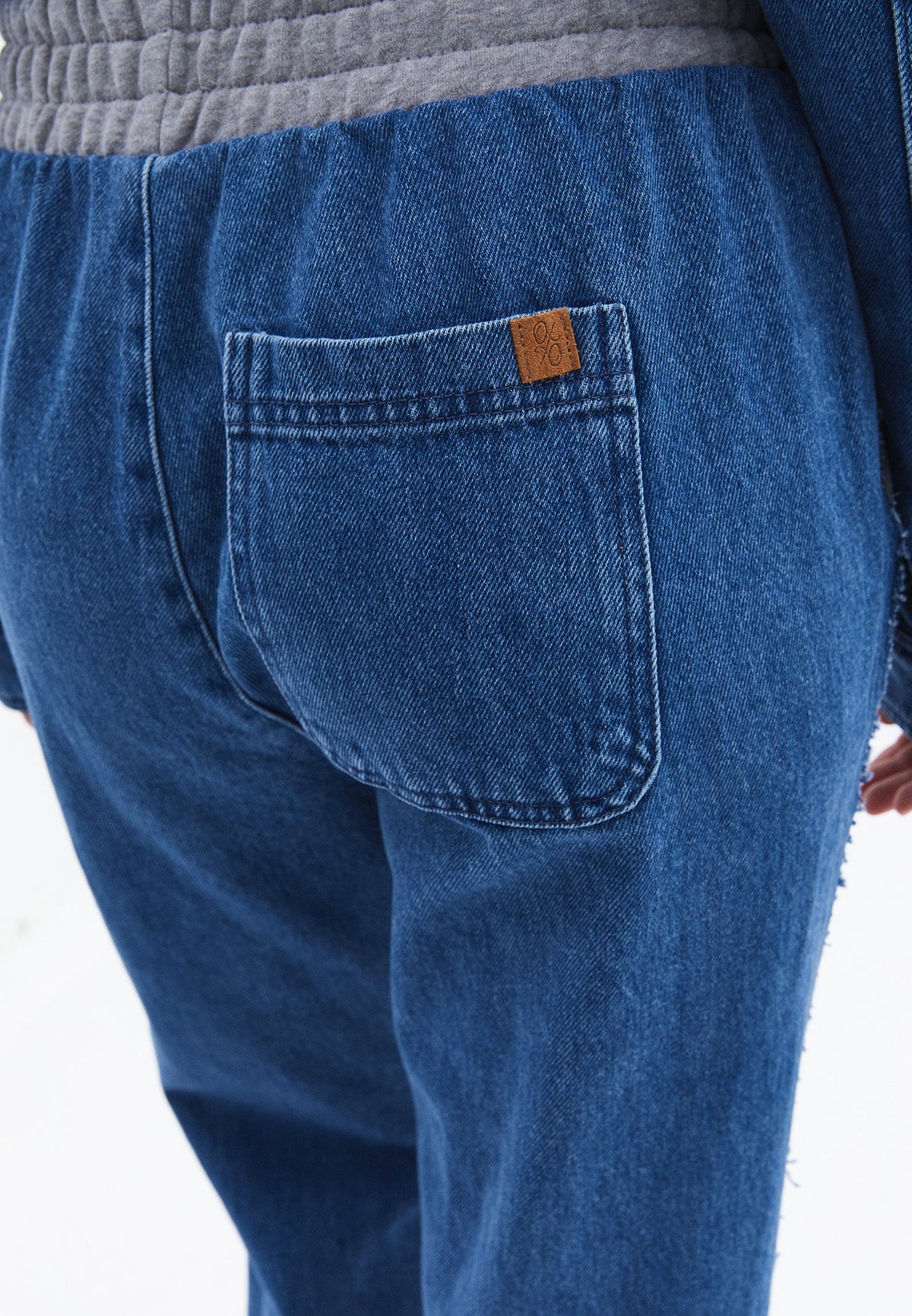 Jogger High Waist Pocket Detailed Long Trousers - RODEO DENIM