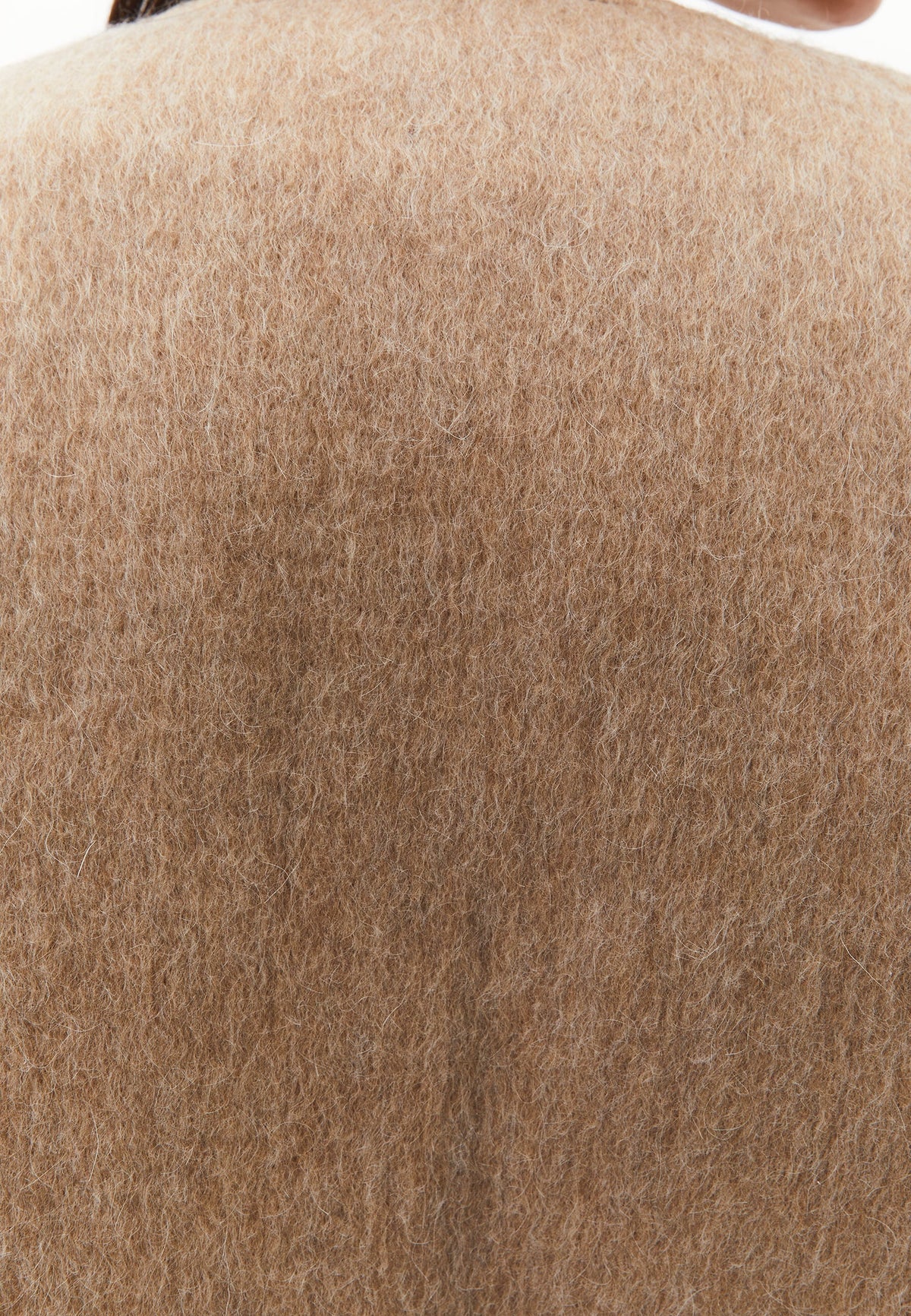 Zero Collar Wool Jacket - SAVANNAH TAN