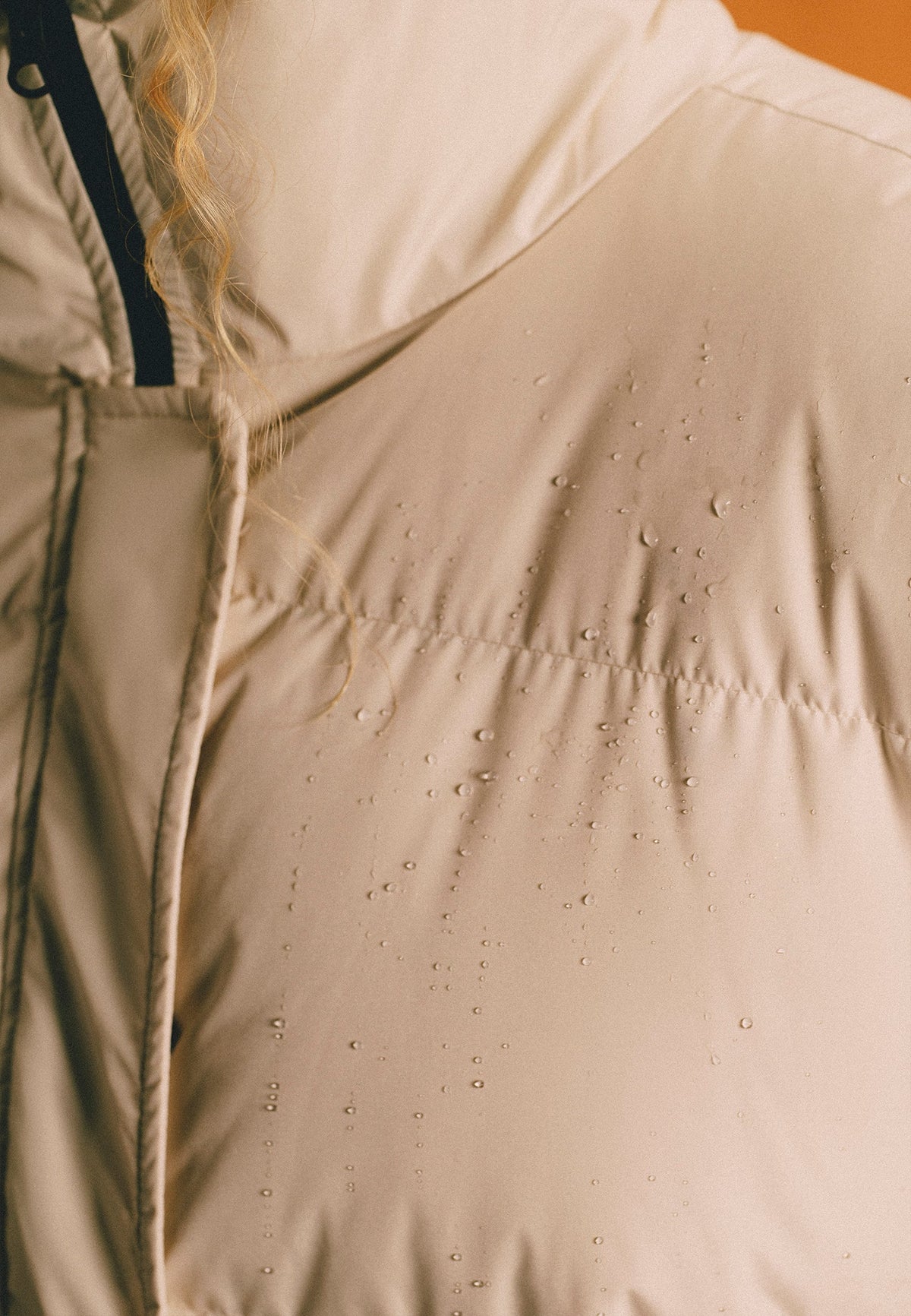 High Collar Long Sleeved Women's Coat - SILVER BIRCH