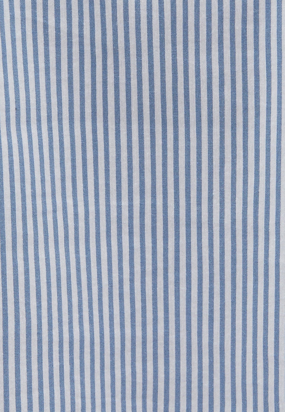Long Sleeve Blouse With Button Detail - STRIPE COMB