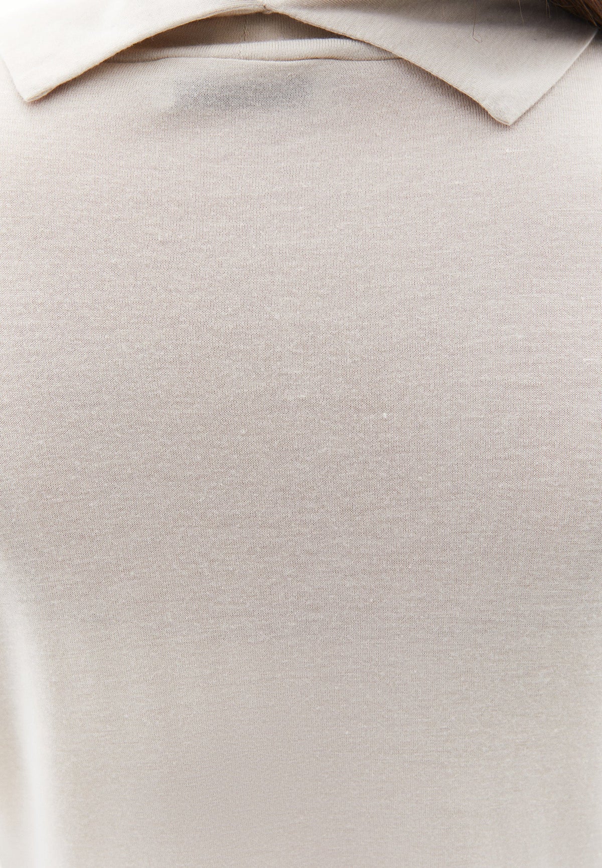 Turtleneck Long Sleeve T-Shirt - ANCIENT SCROLL