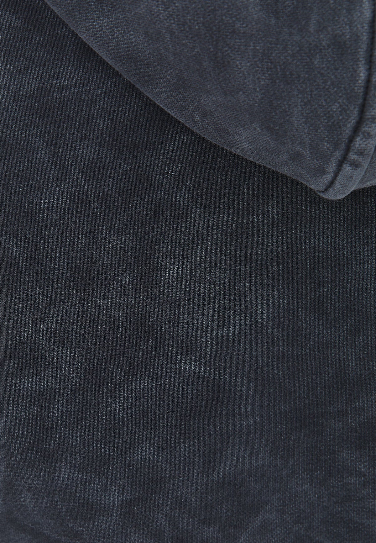 Crop Sweatshirt With Cut Detail - BLACK SAND