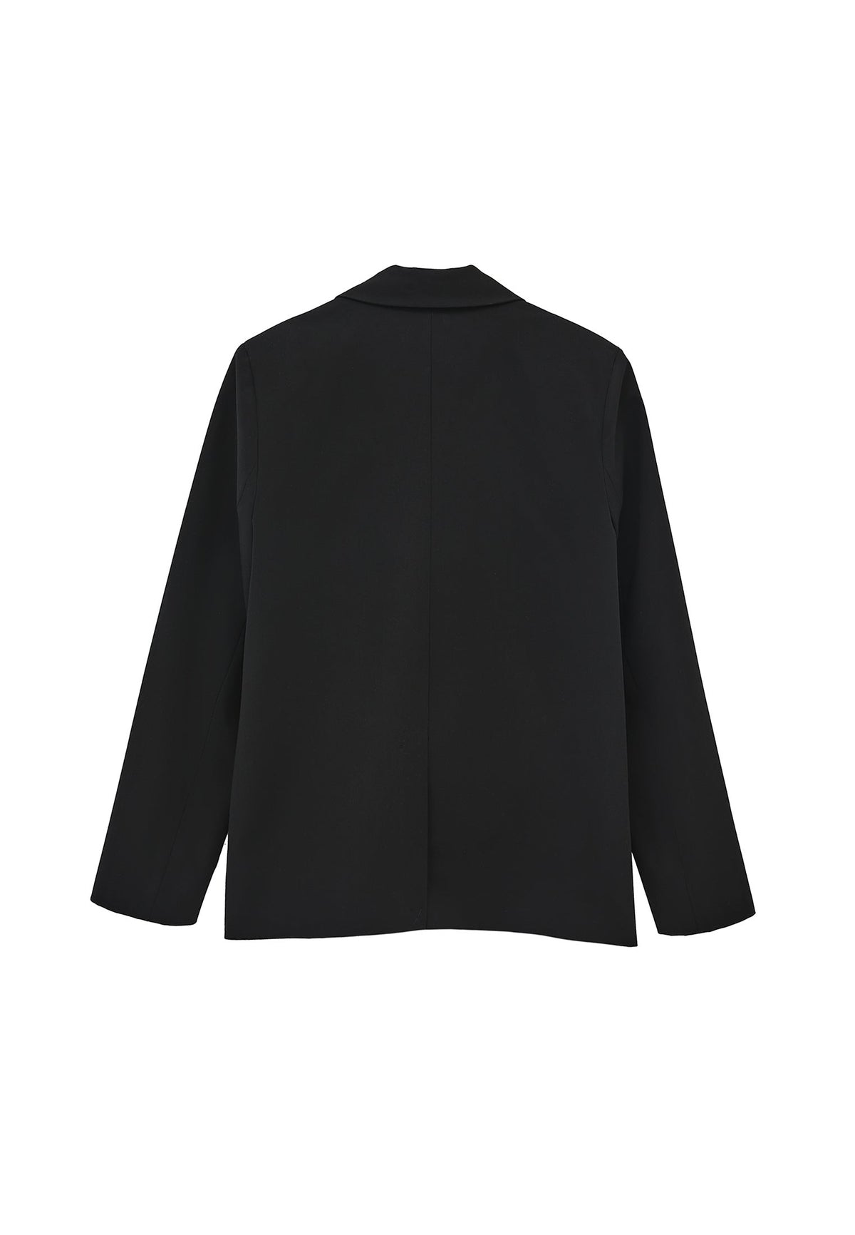 Women's Upper Garment Oversize Blazer Jacket - BLACK