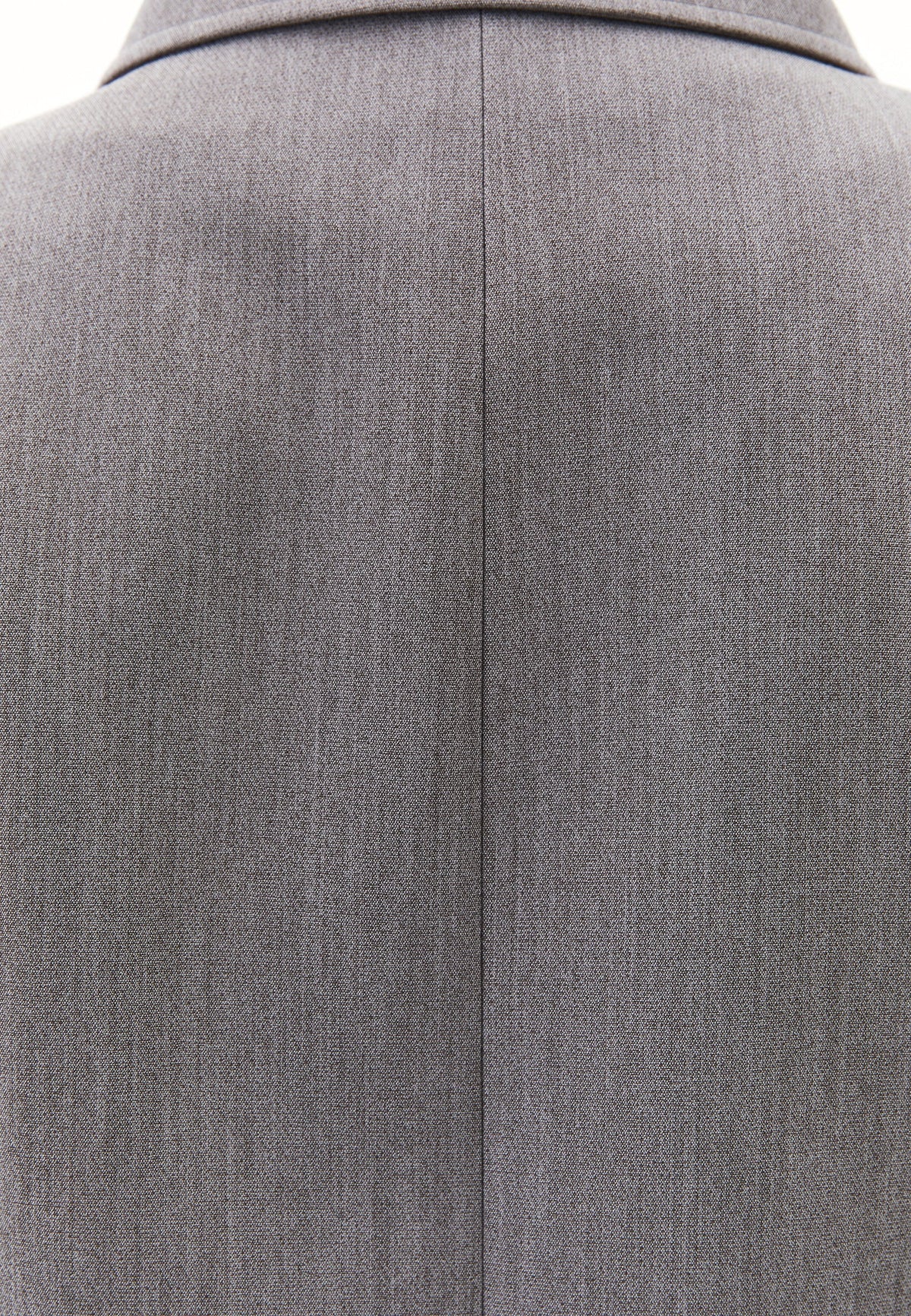 Short Jacket With Shirt Collar - BRUSHED NICKEL