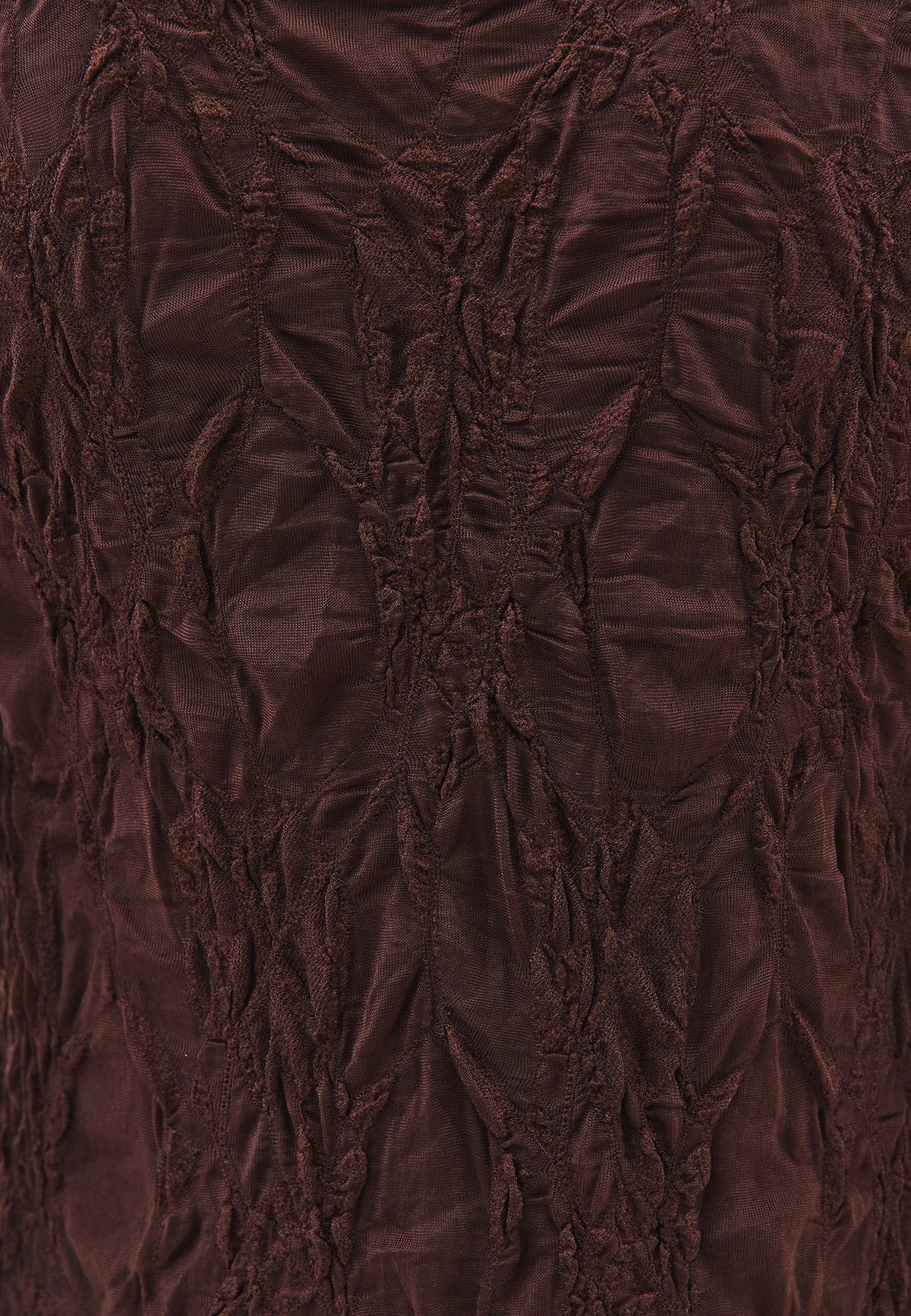 Long Lace Dress - CHICORY COFFEE
