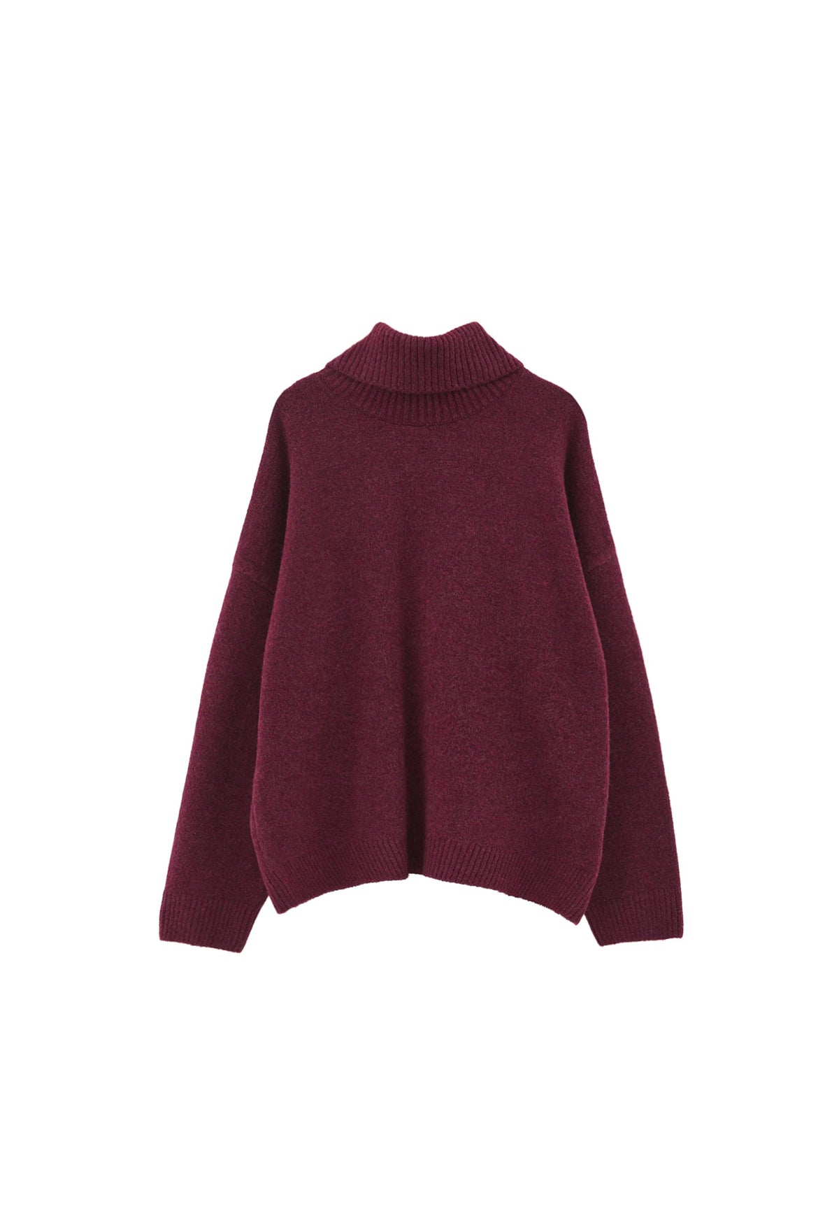 Soft Touch Turtleneck Roll Neck - CRUSHED VIOLETS