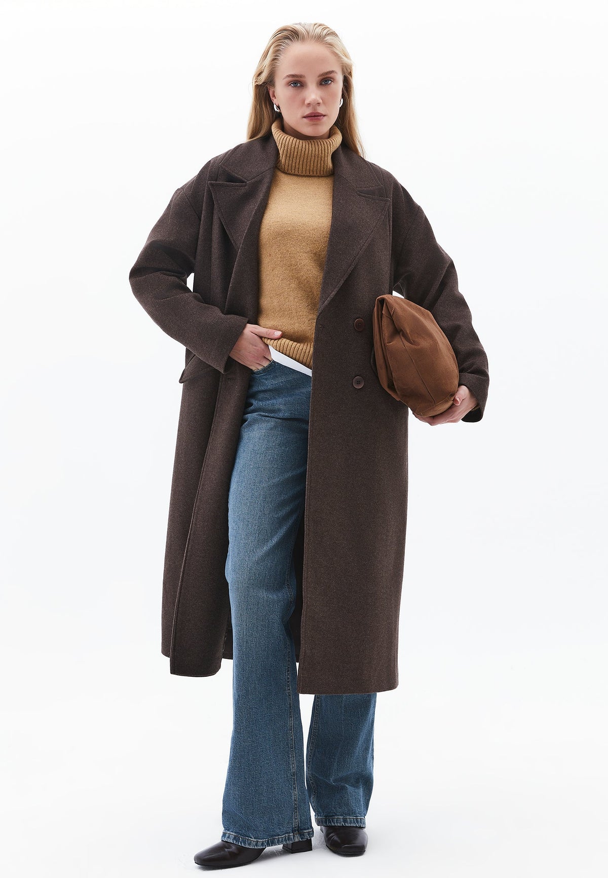 Soft Touch Turtleneck Roll Neck - CURDS WHEY
