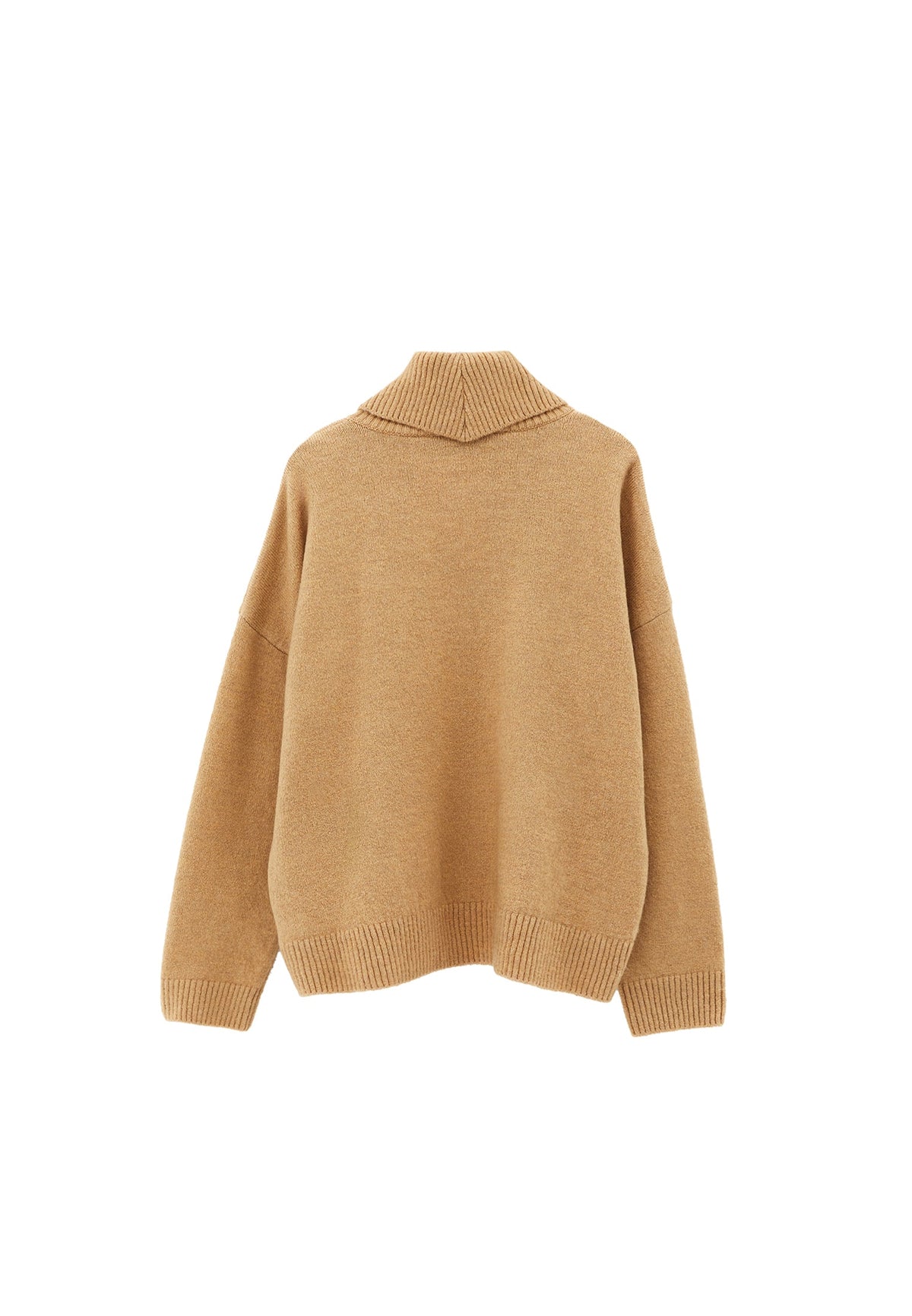 Soft Touch Turtleneck Roll Neck - CURDS WHEY