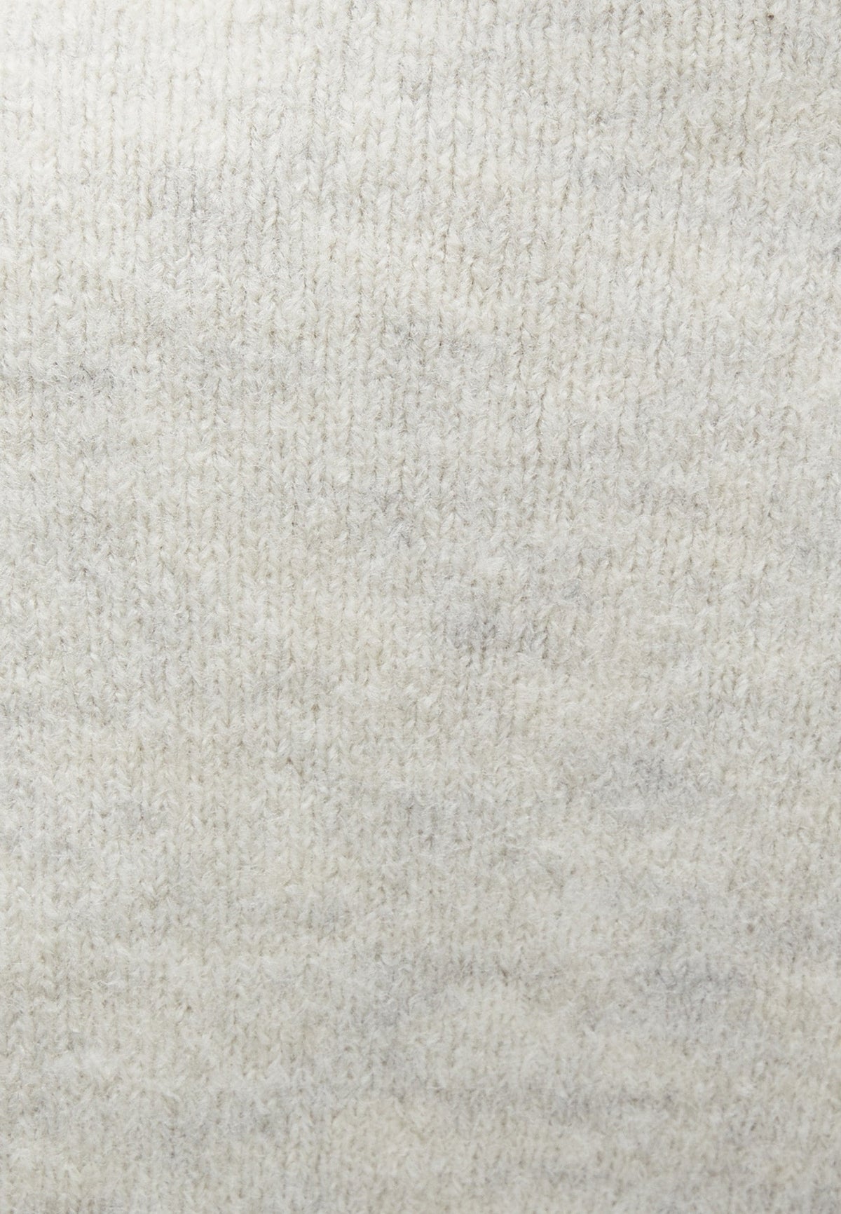 Polo Collar Long Sleeve Cardigan - DAWN BLUE MELANGE