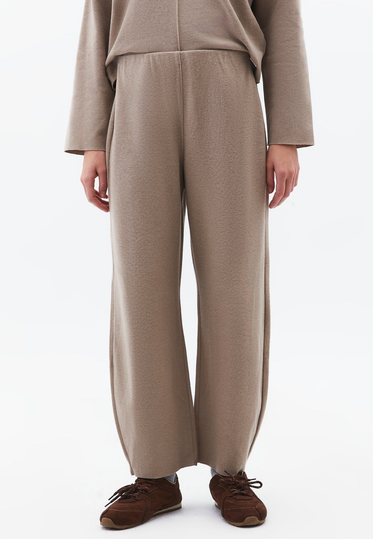 Regular Waist Straight Leg Pants - DESERT TAUPE