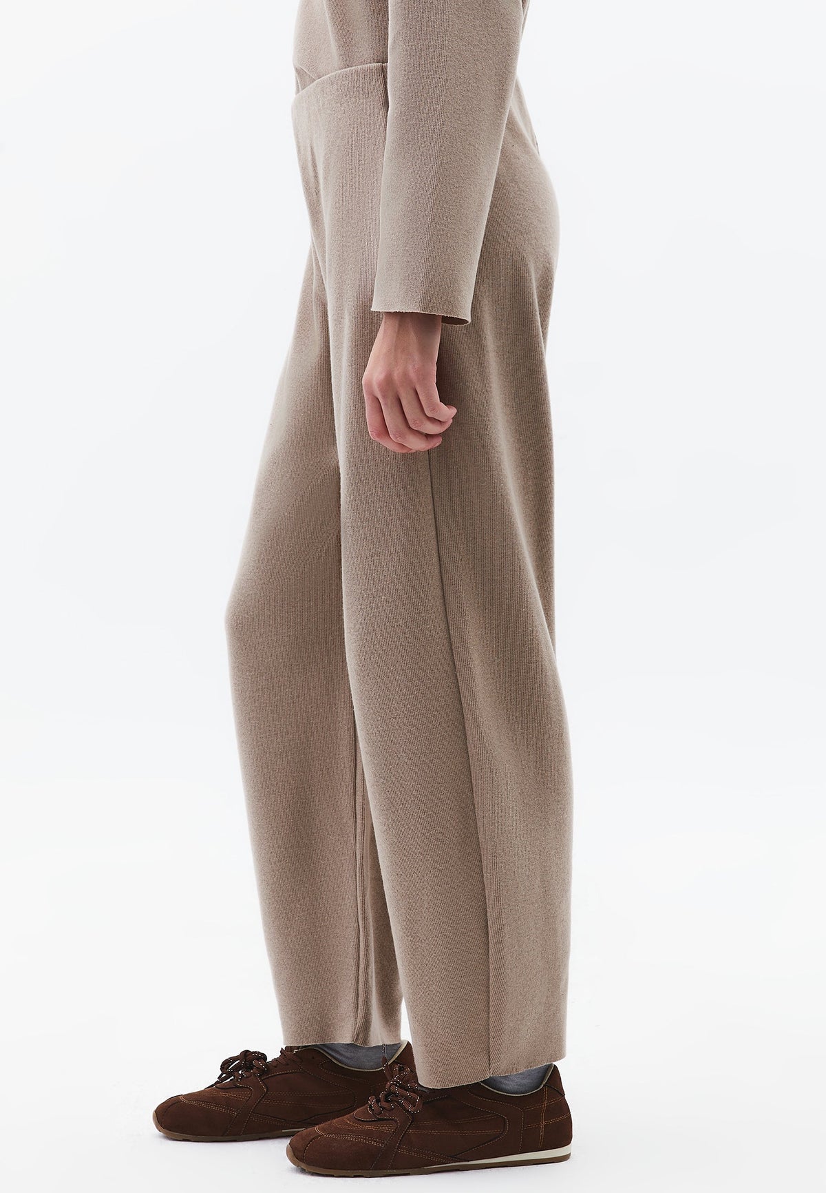 Regular Waist Straight Leg Pants - DESERT TAUPE