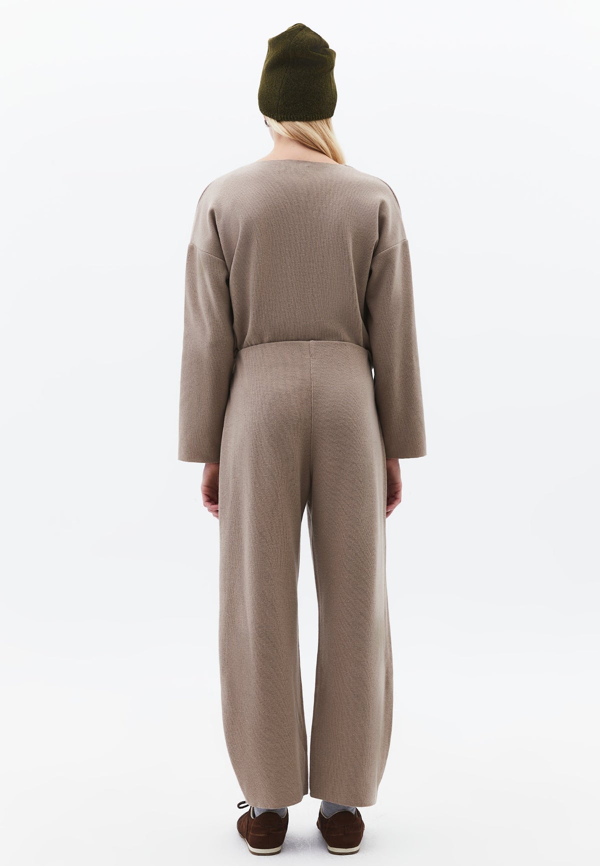Regular Waist Straight Leg Pants - DESERT TAUPE