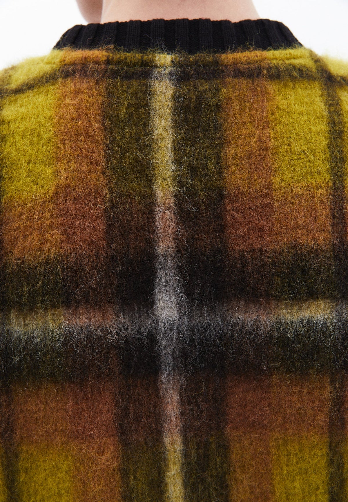 Oversize Plaid Sweatshirt - EKO COMB