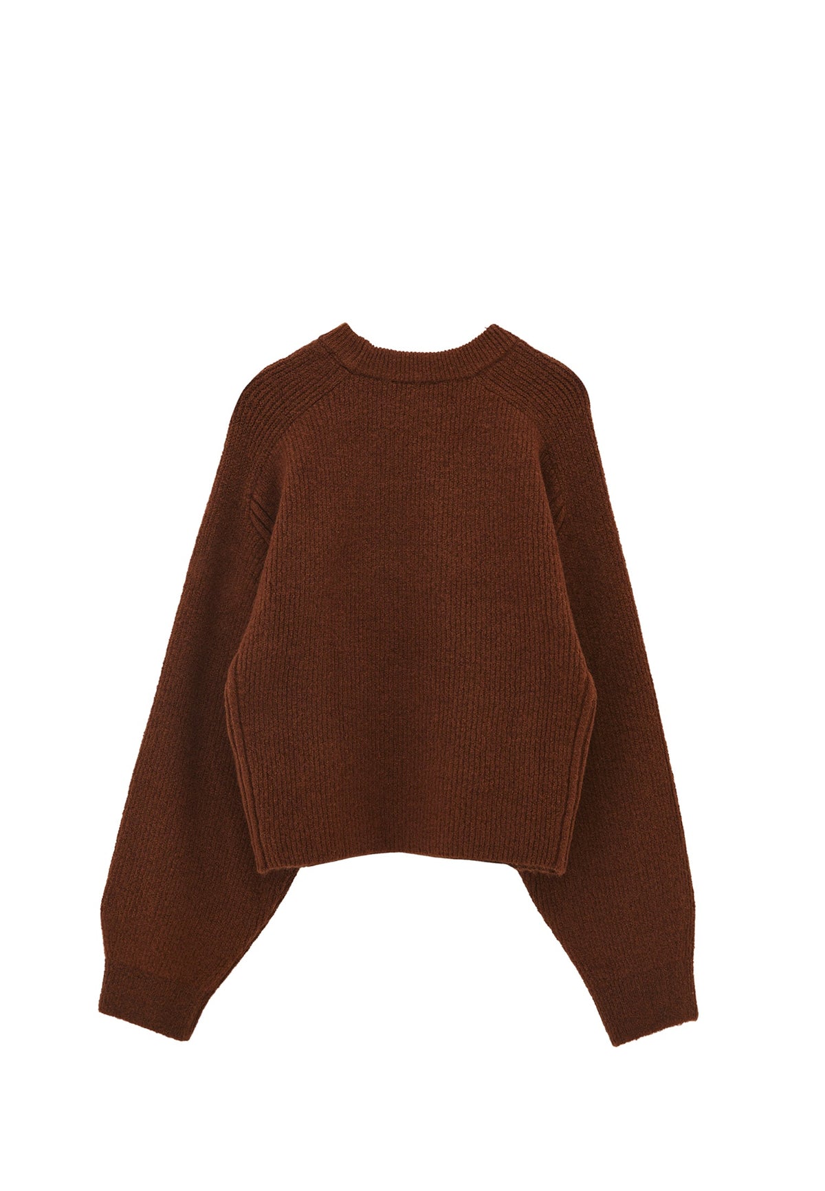 Crew Neck Long Sleeve Sweater - EMPERADOR