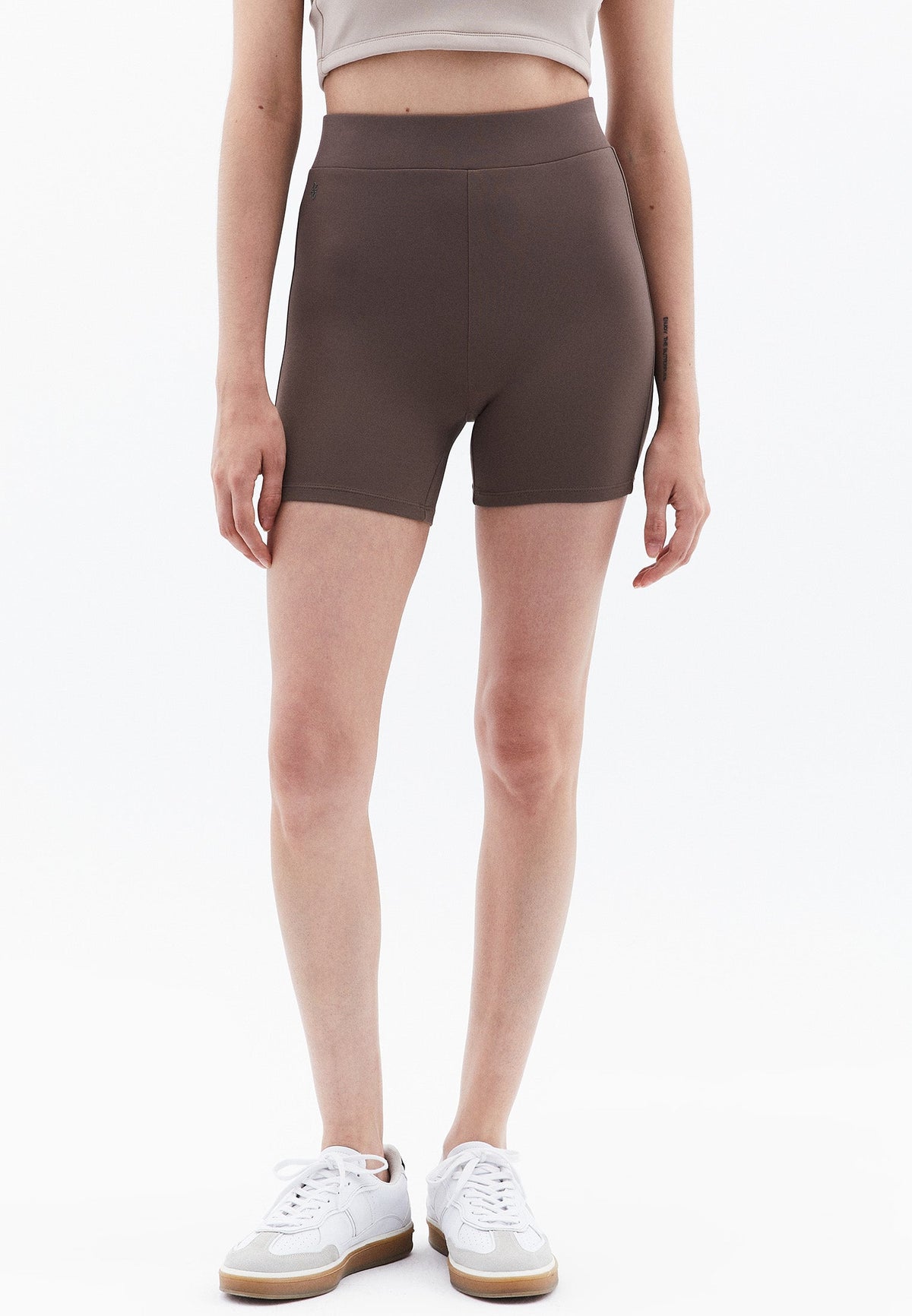 High Waist Bodycon Short Leggings - FALCON