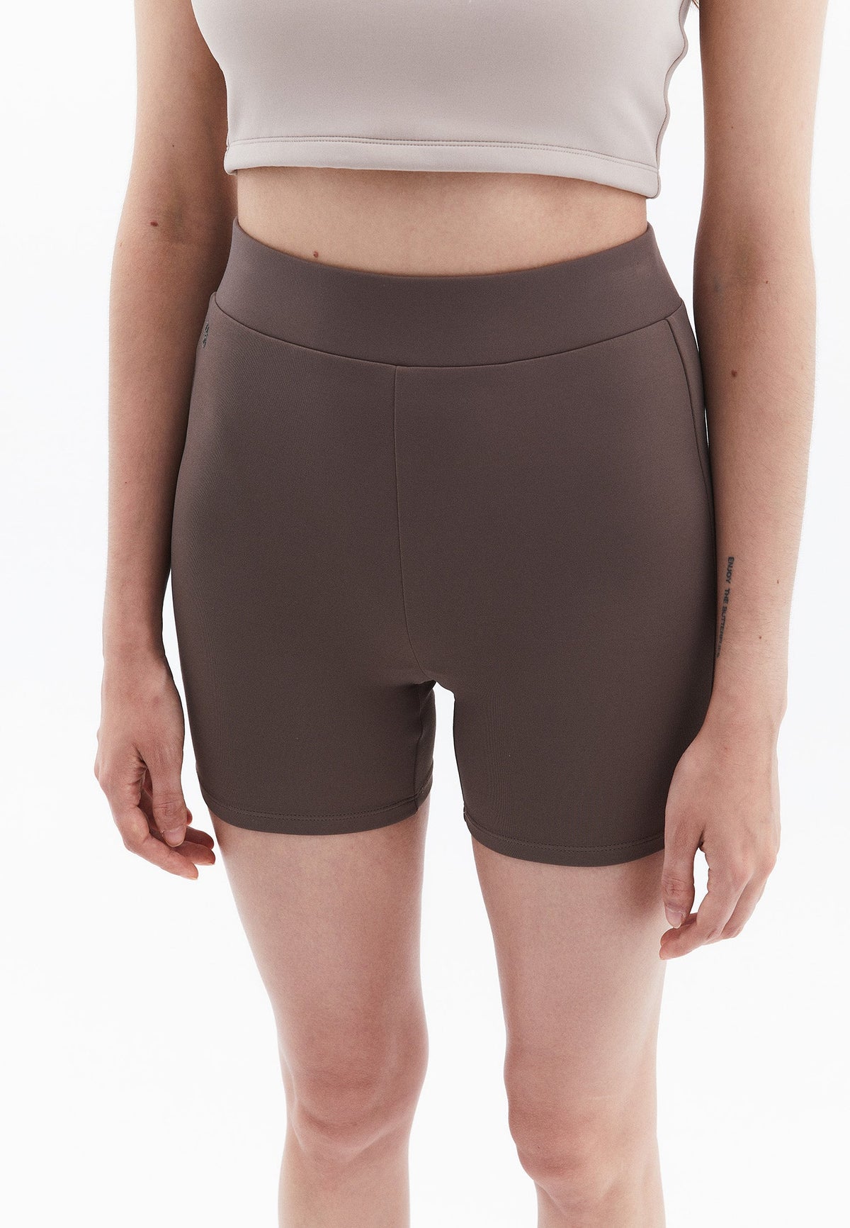 High Waist Bodycon Short Leggings - FALCON