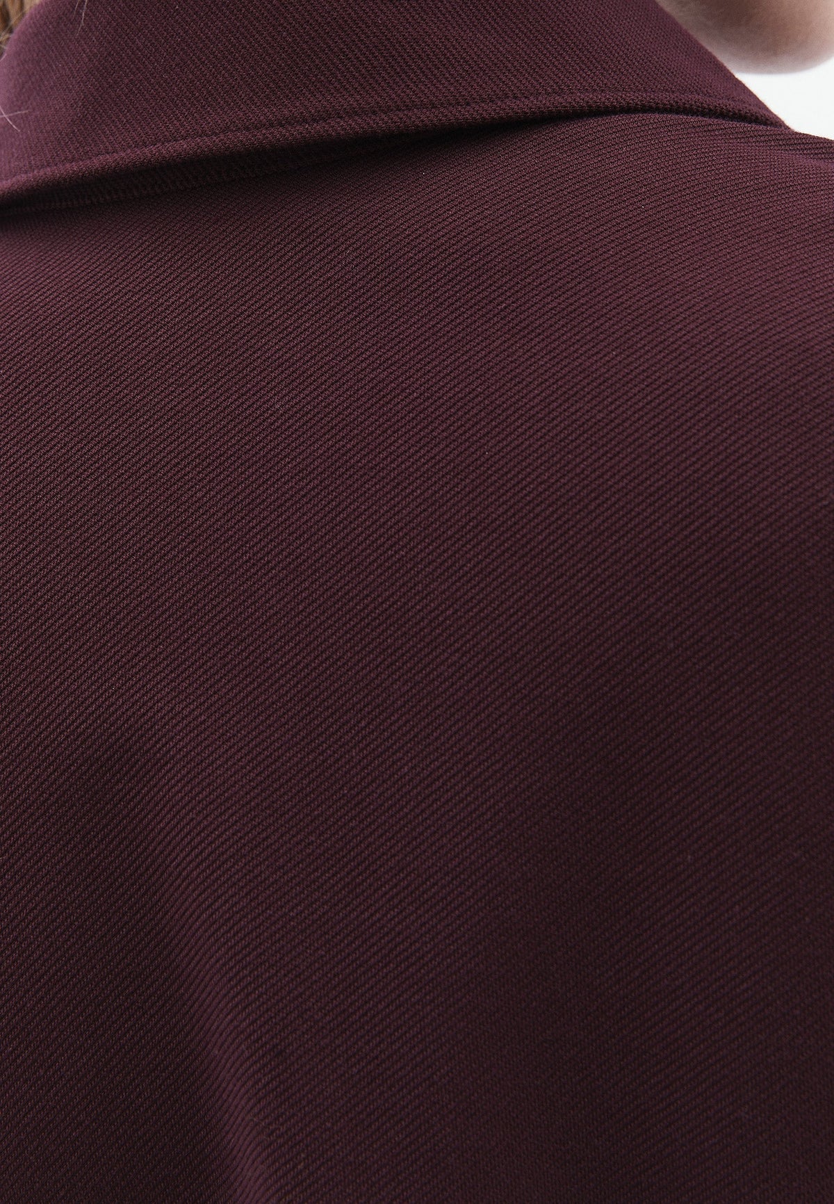 Long Sleeved Pocket Detailed Crop Sweatshirt - FUDGE