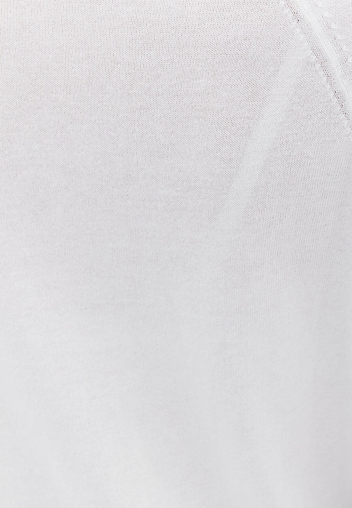 V Neck Raglan Sleeve Sweater - ICE MILK