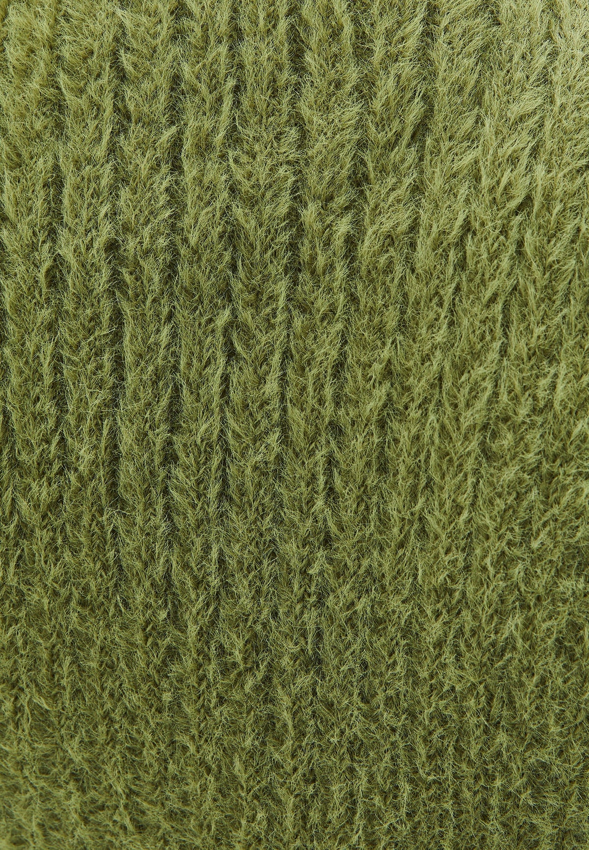 Crew Neck Long Sleeve Sweater - IGUANA