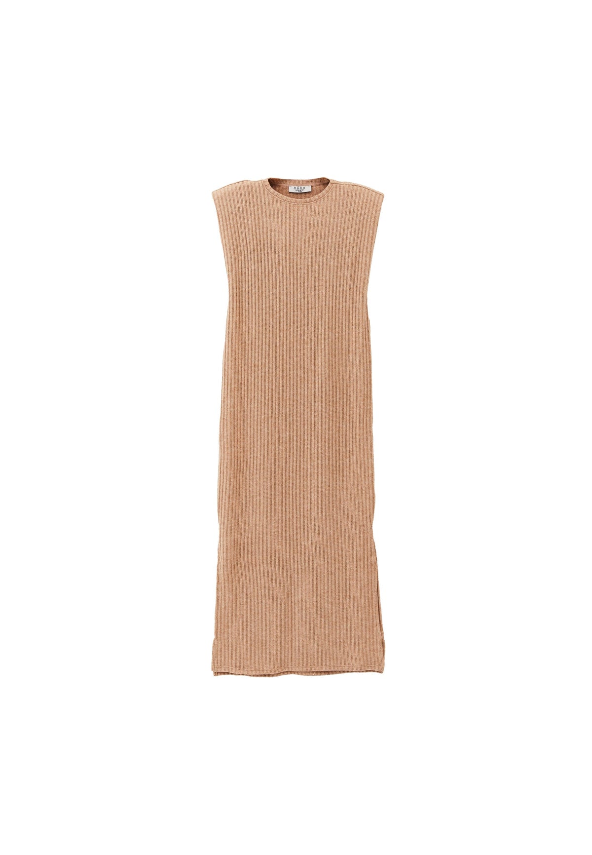Crew Neck Long Relaxed Dress - LARK MELANGE