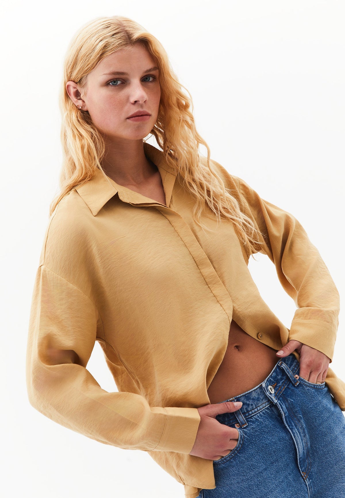Buttoned Oversize Shirt - LARK