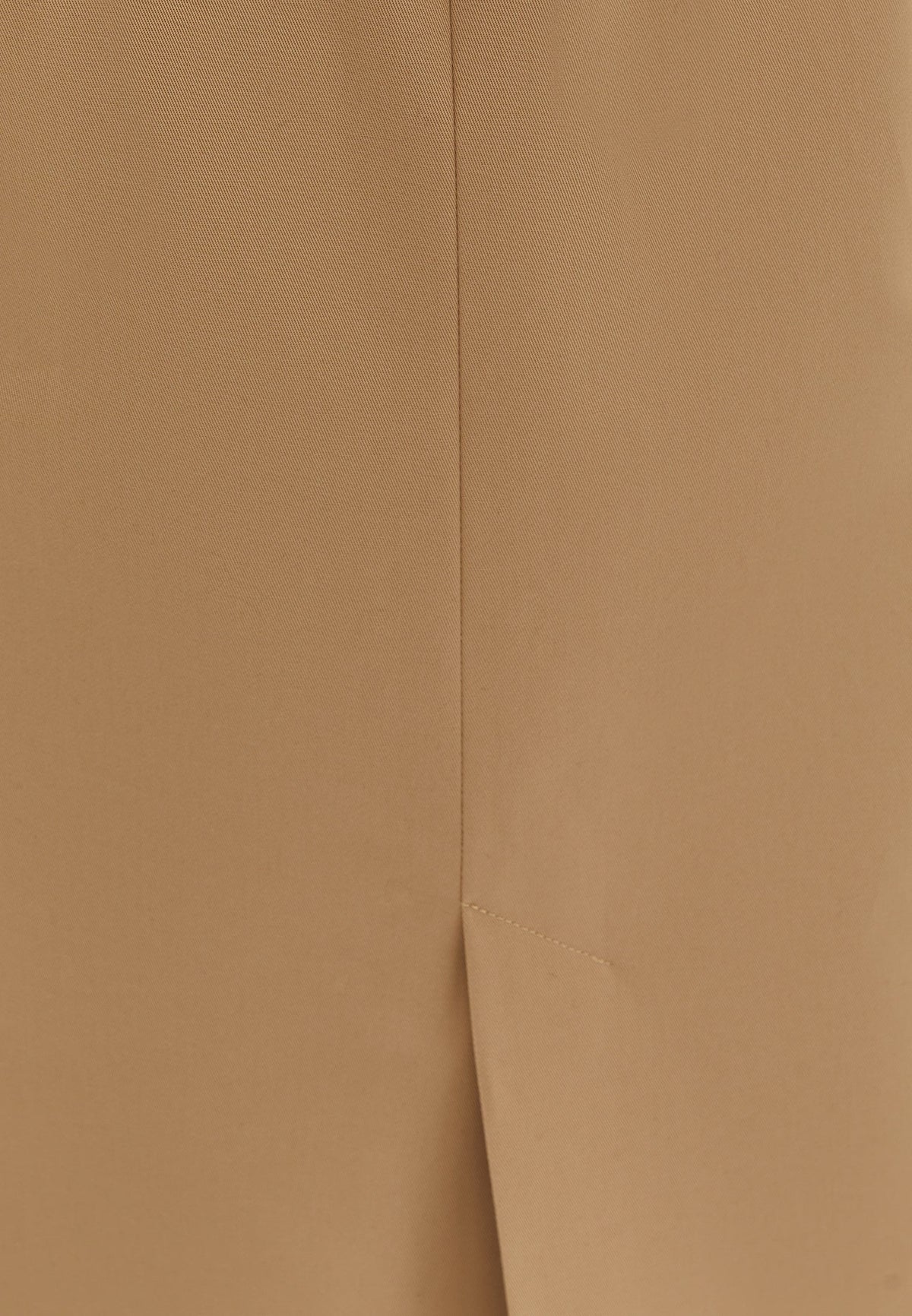 Asymmetric Collar Long Trench Coat - LARK
