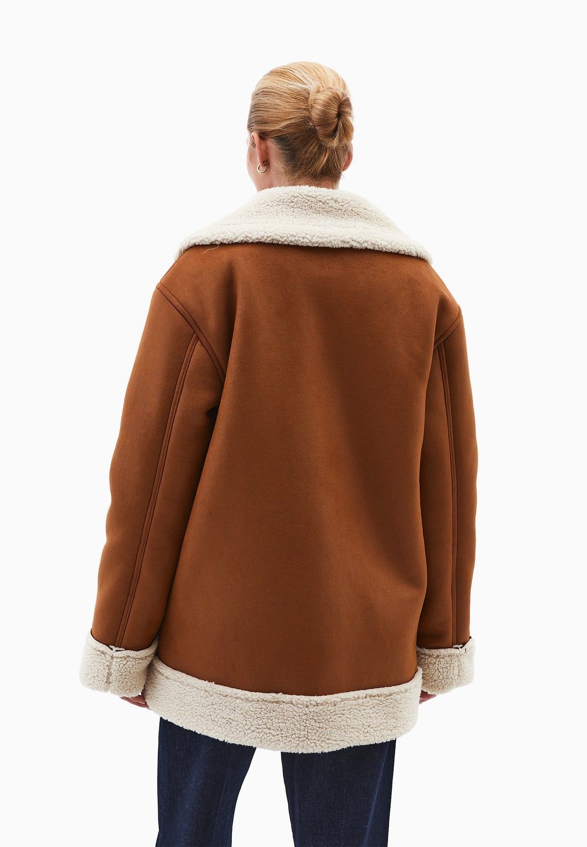 Oversize Leather Jacket - LION