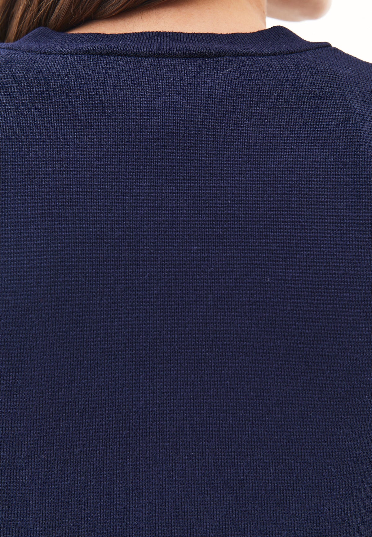 Short Cardigan With Button Details - MIDNIGHT