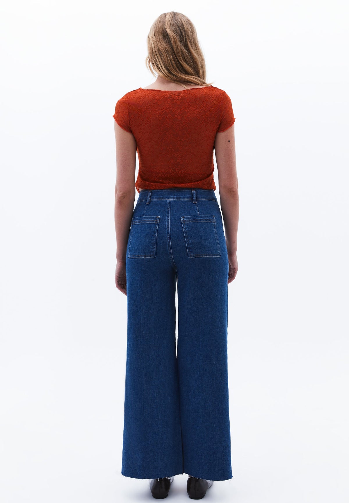 Pants - MID BLUE DENIM