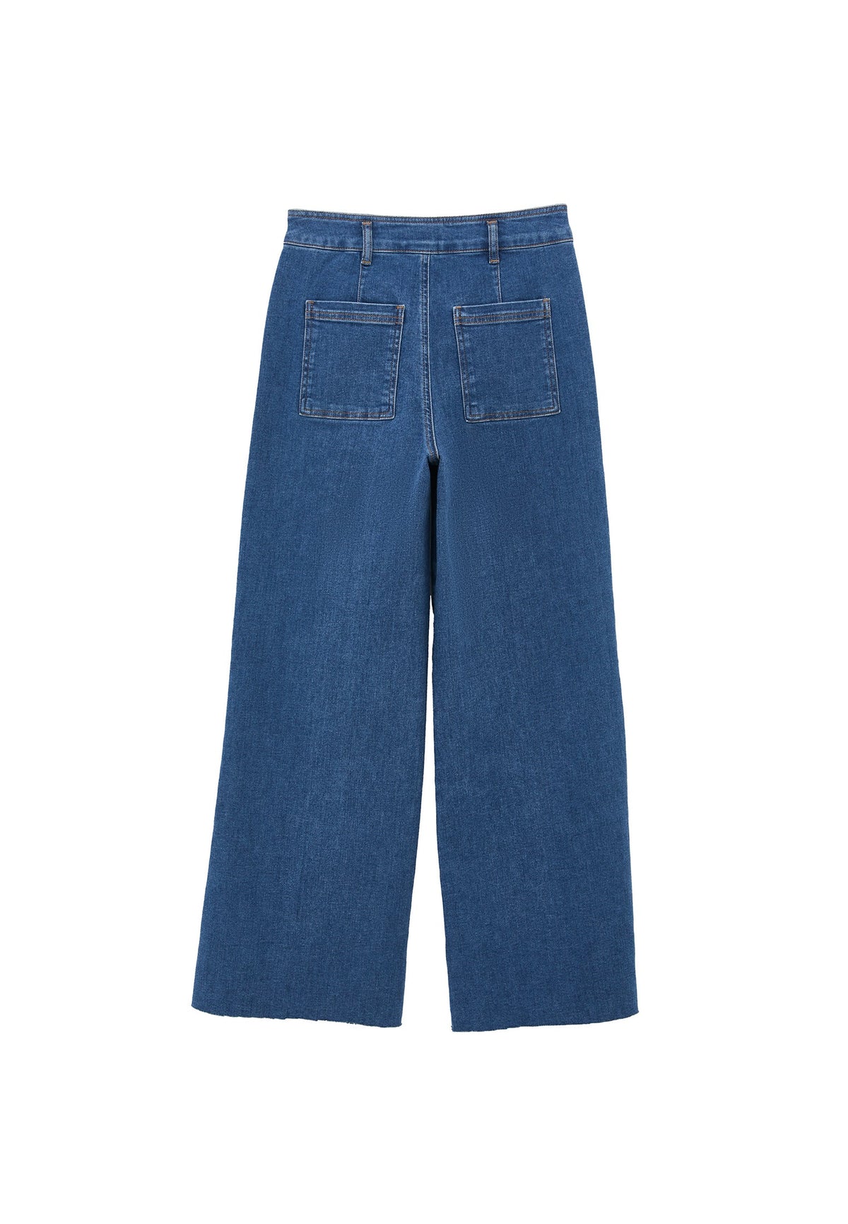 Pants - MID BLUE DENIM